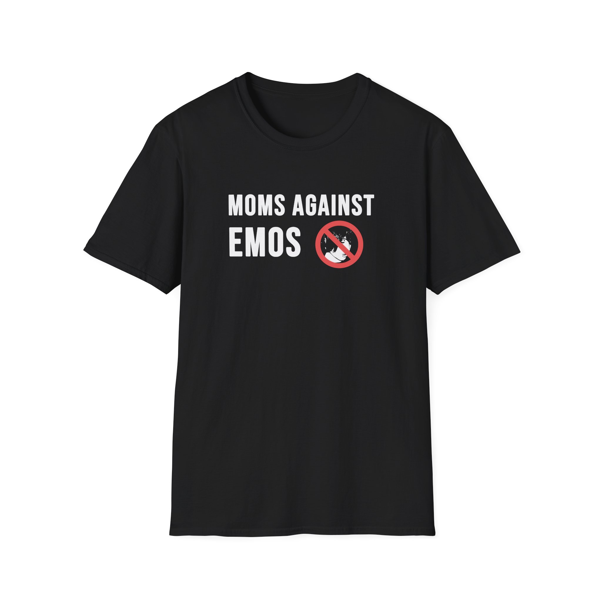 Jake & Johnnie Moms Against Emos Unisex Softstyle T-Shirt