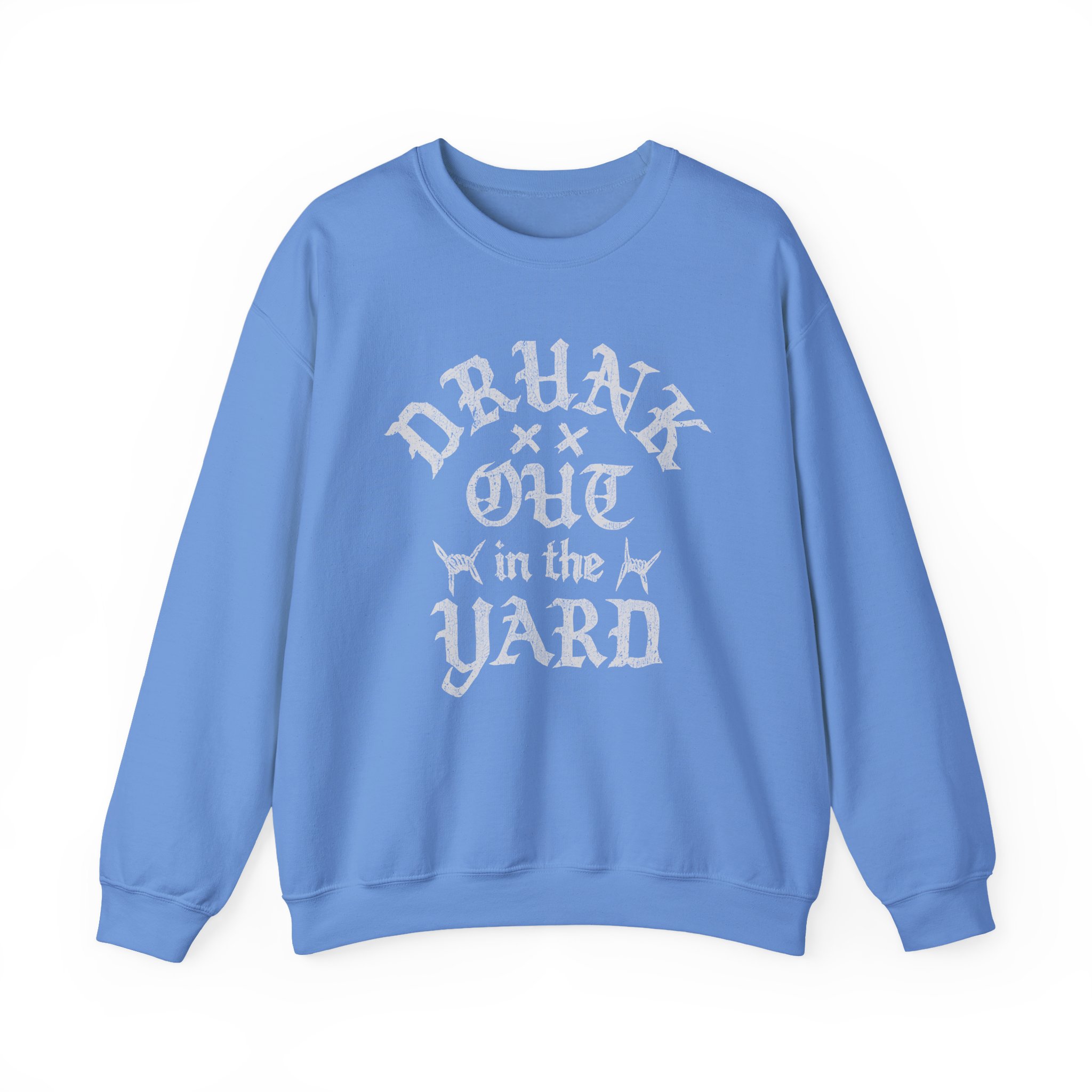 Hardy Drunk Out in the Yard Unisex Heavy Blendâ„¢ Crewneck Sweatshirt