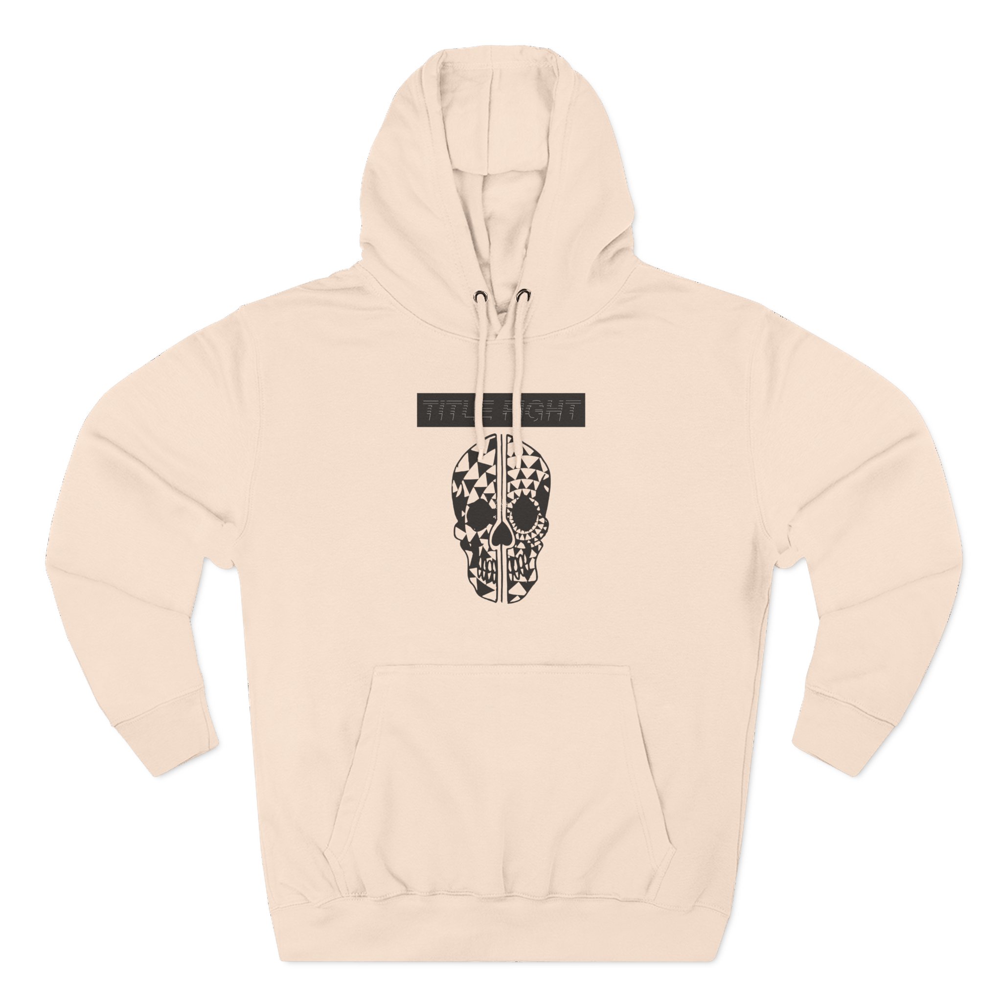 Title Fight Split Skull Three-Panel Fleece Hoodie