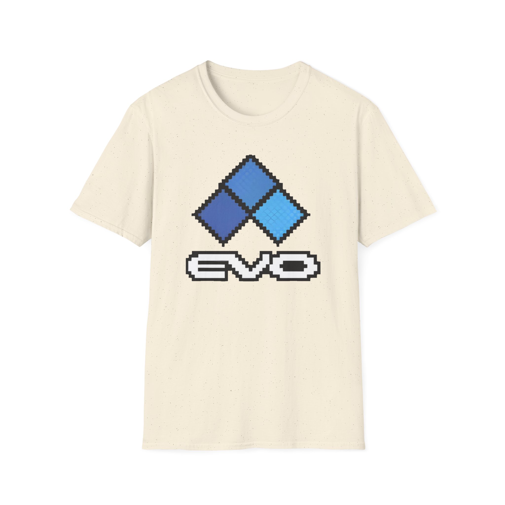 Evo 8 Bit Logo Returns Unisex Softstyle T-Shirt