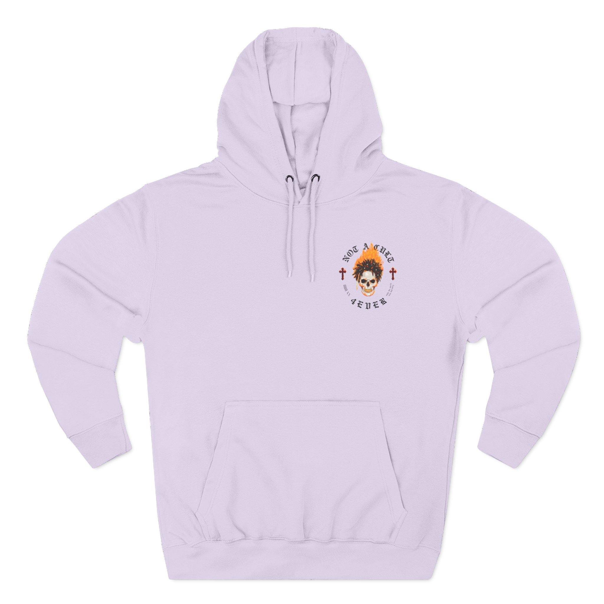 Saint Jhn Cult 4ever Three-Panel Fleece Hoodie