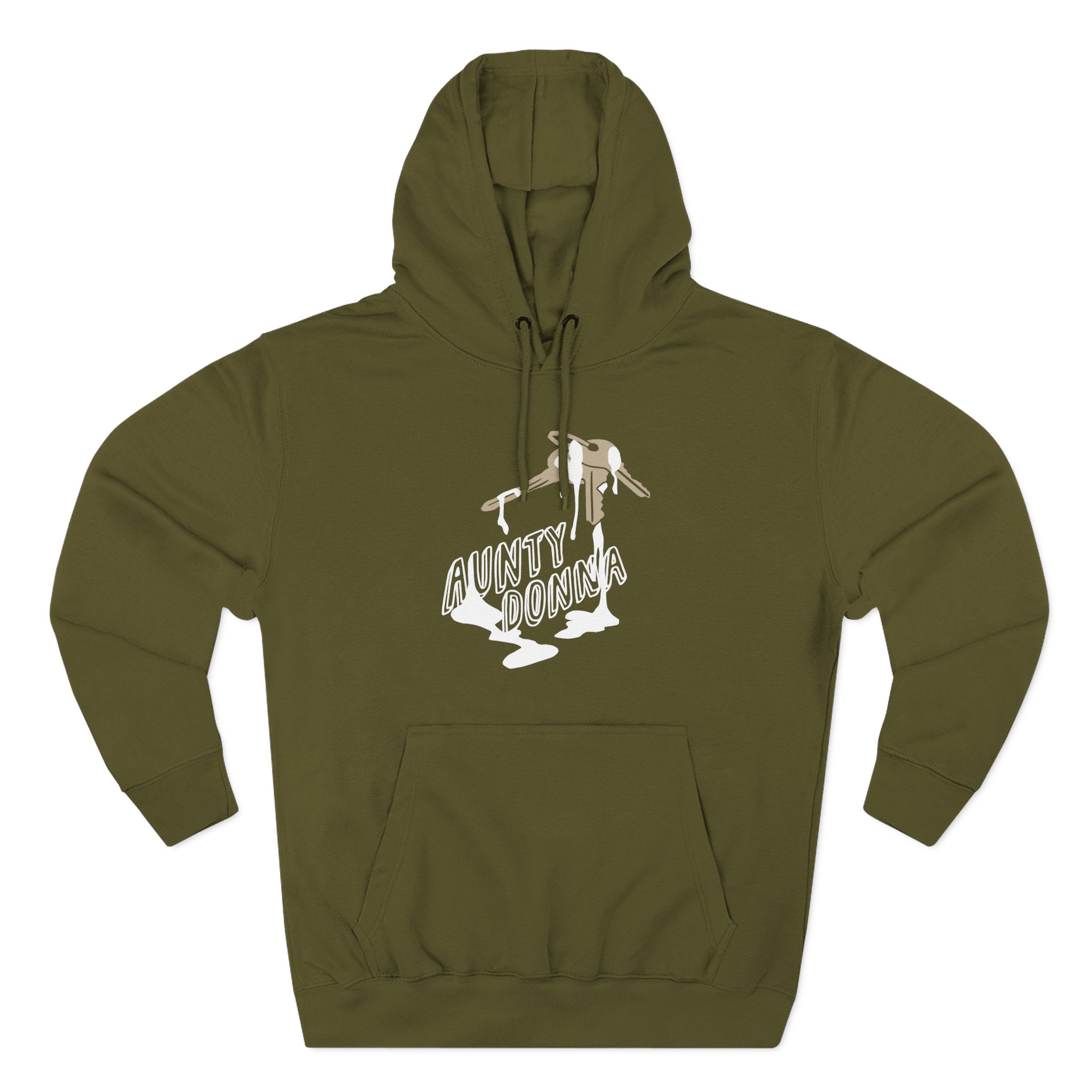 Aunty Donna Three-Panel Fleece Hoodie