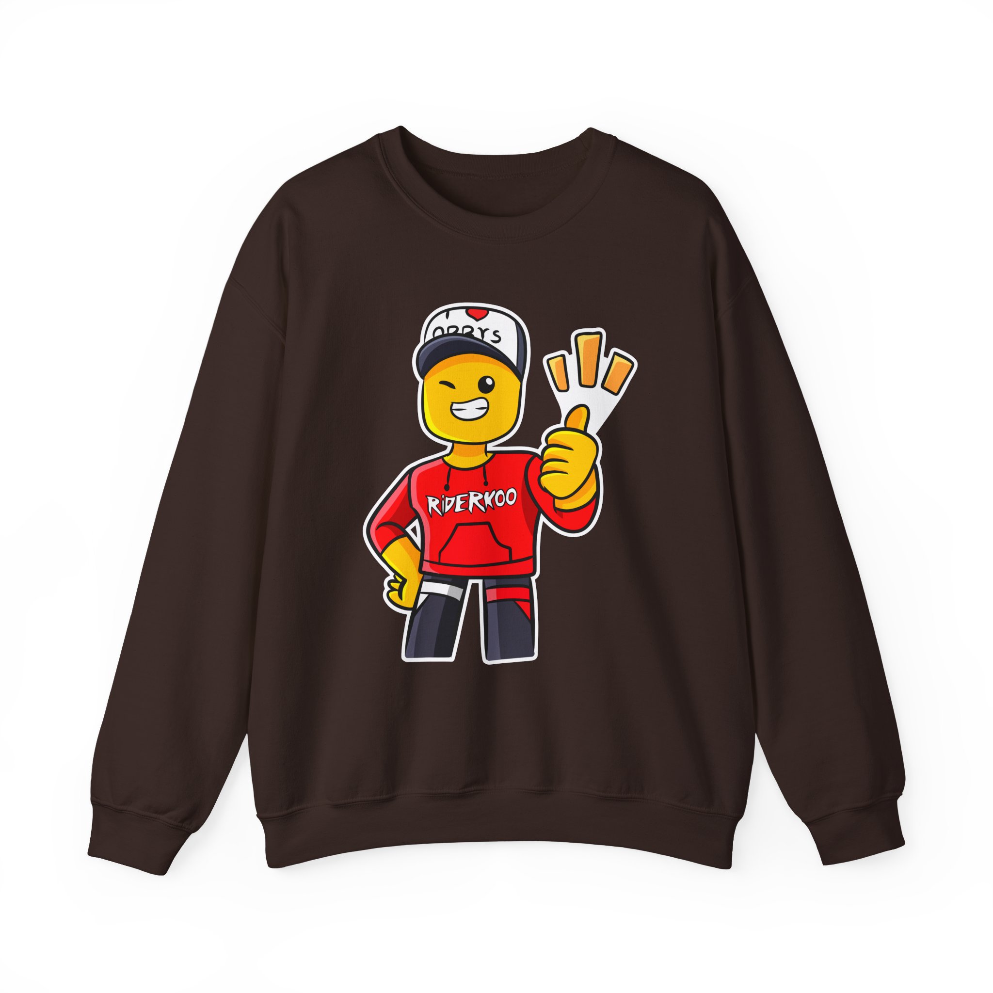 Roblox Thumbs Up Unisex Heavy Blendâ„¢ Crewneck Sweatshirt