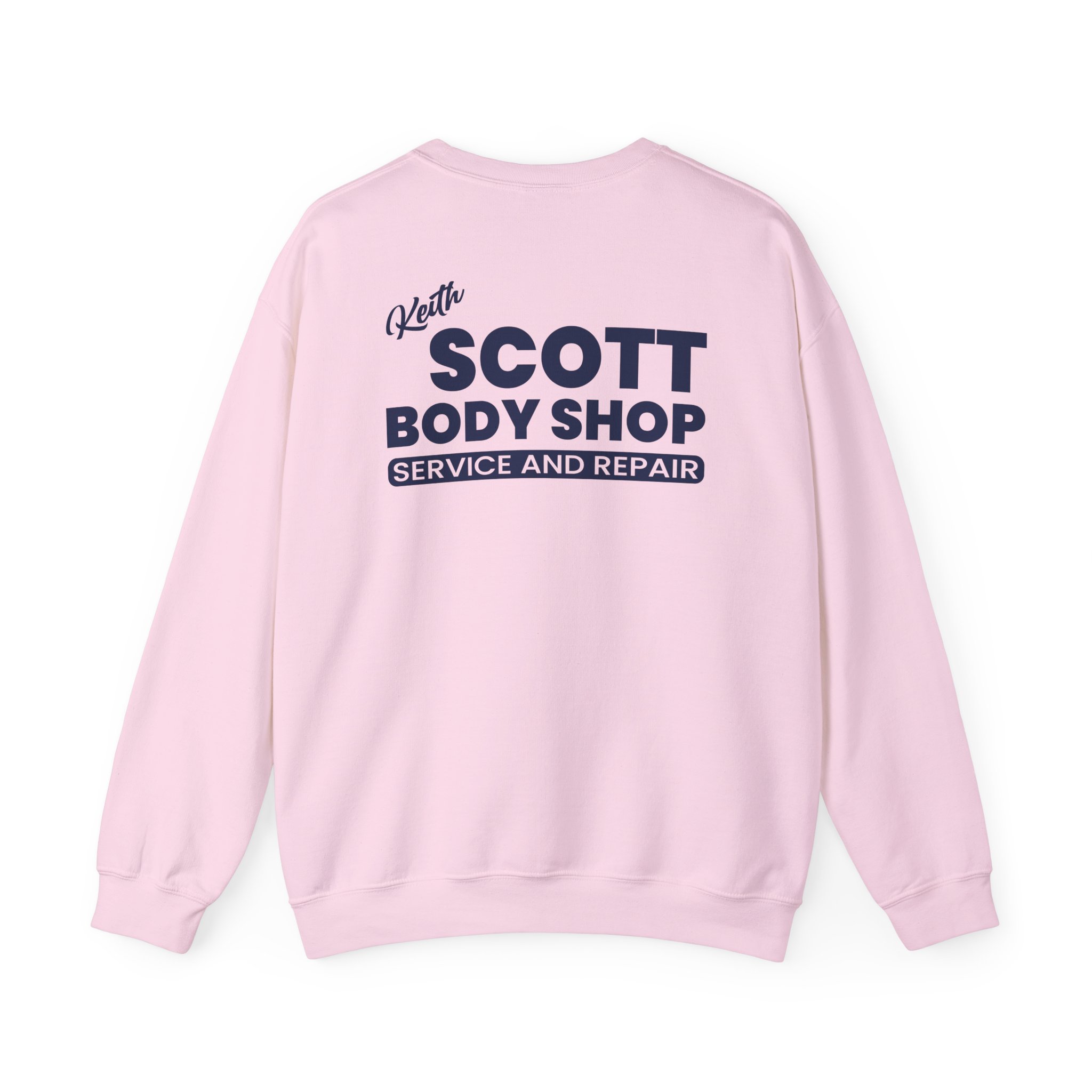 Keith Scott Body Shop One Tree Hill Unisex Heavy Blend Crewneck Sweatshirt