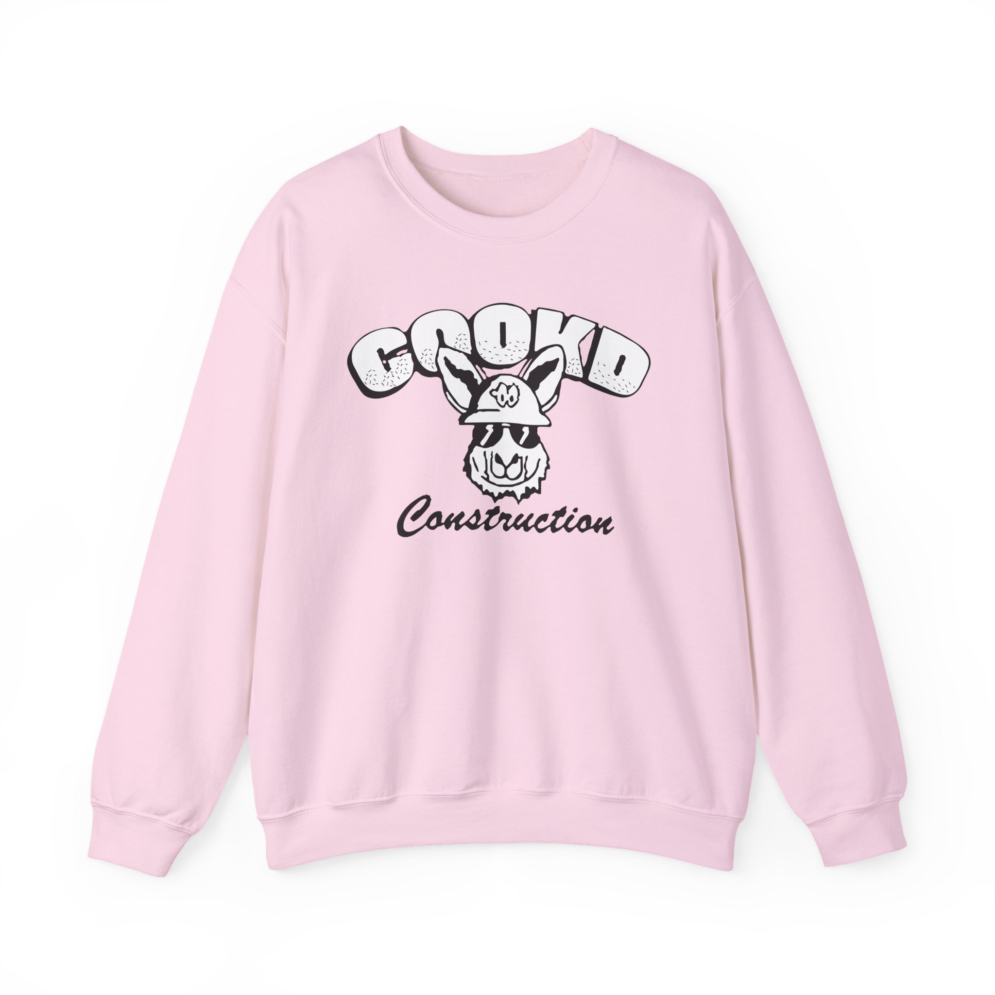Lazarbeam Cookd Construction Unisex Heavy Blendâ„¢ Crewneck Sweatshirt