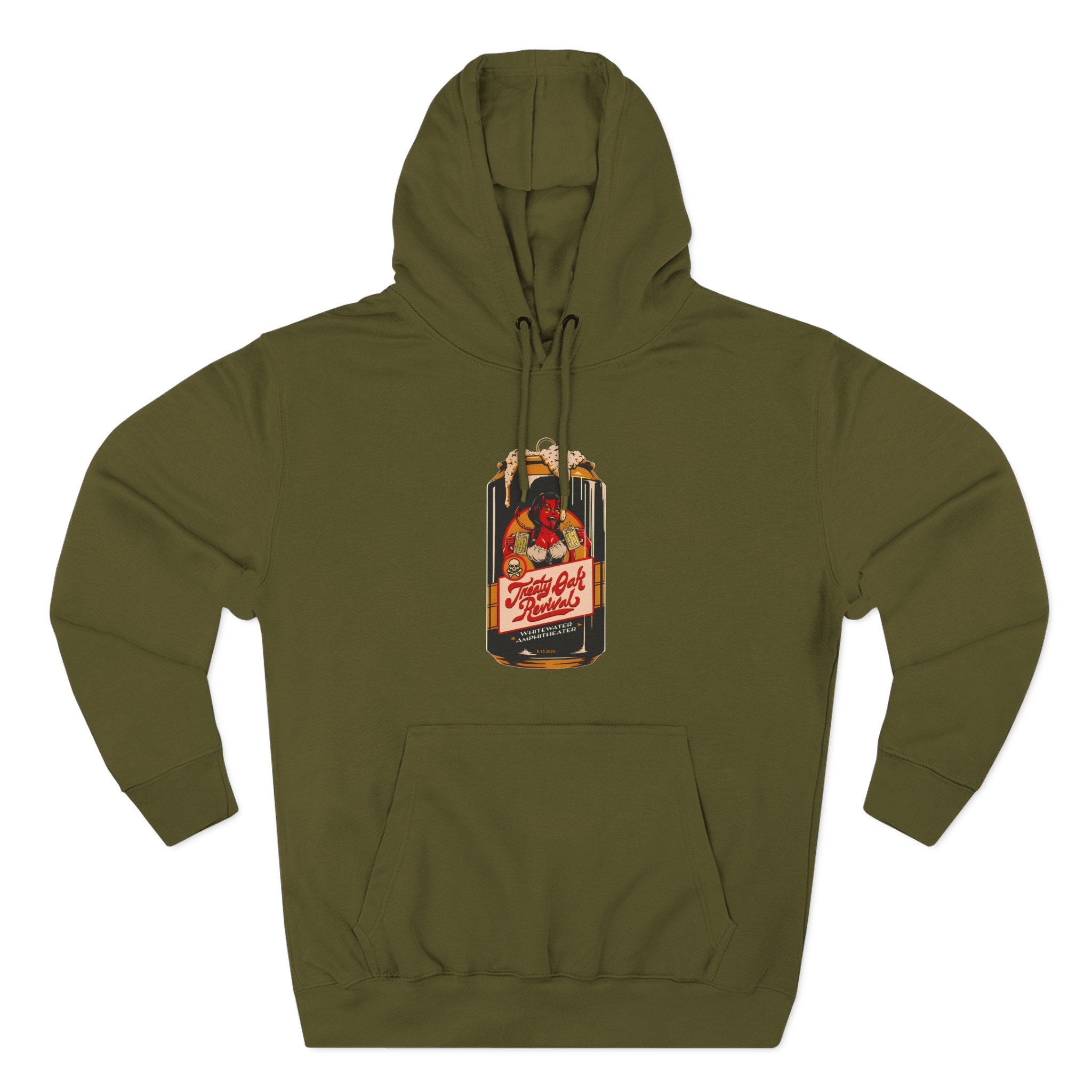 Treaty Oak Revival Three-Panel Fleece Hoodie