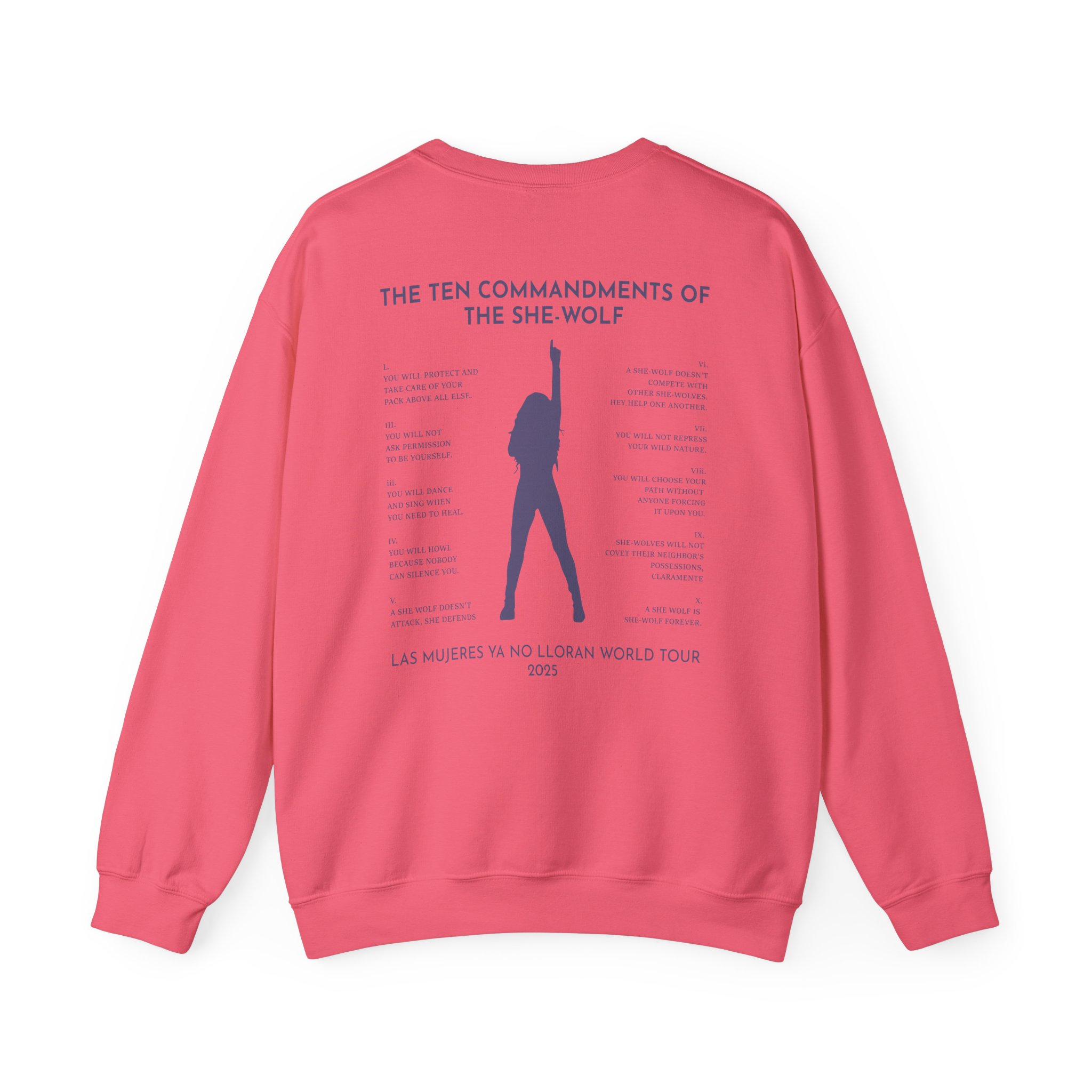 Shakira Commandments Unisex Heavy Blendâ„¢ Crewneck Sweatshirt