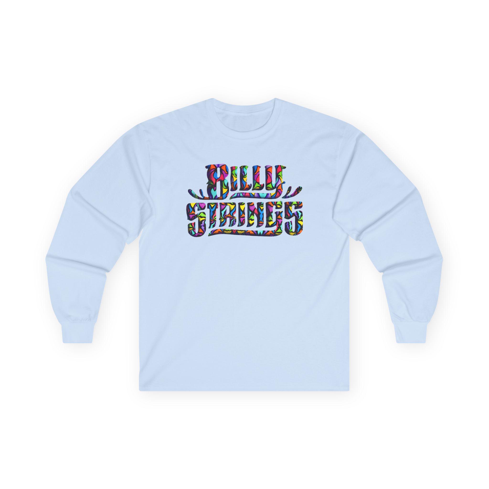 Billy Strings Colorful Classic Logo Unisex Ultra Cotton Long Sleeve Tee