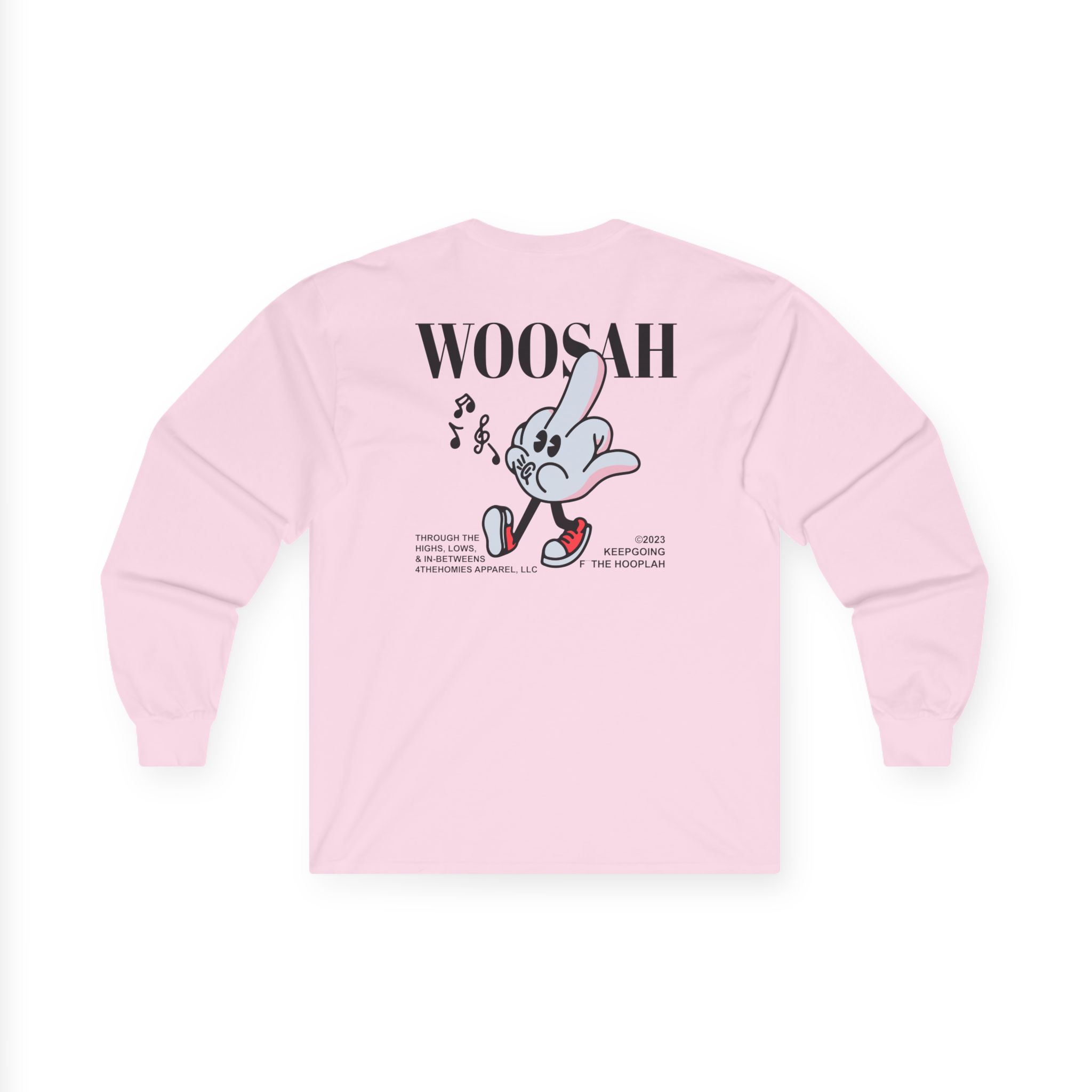 Mike Stud Keepgoing Woosah Unisex Ultra Cotton Long Sleeve Tee