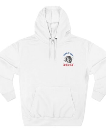 Monstermax Zero Fucks Three-Panel Fleece Hoodie