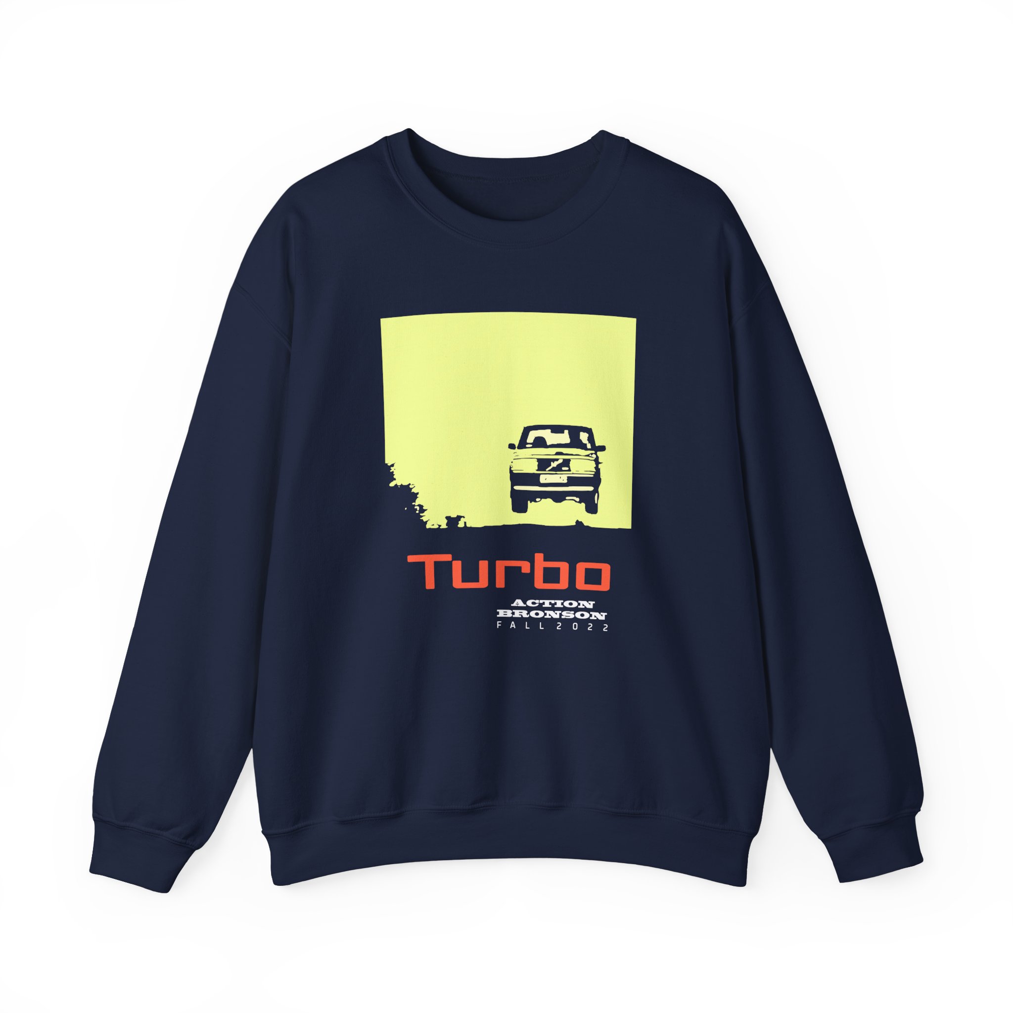 Action Bronson Turbo Tour Fall Unisex Heavy Blendâ„¢ Crewneck Sweatshirt