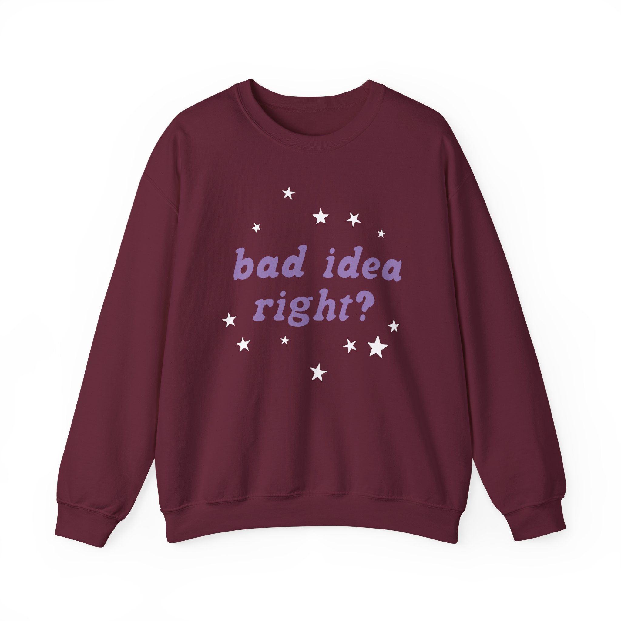 Bad Idea Right Unisex Heavy Blendâ„¢ Crewneck Sweatshirt