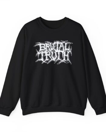 Brutal Truth Logo Unisex Heavy Blend Crewneck Sweatshirt