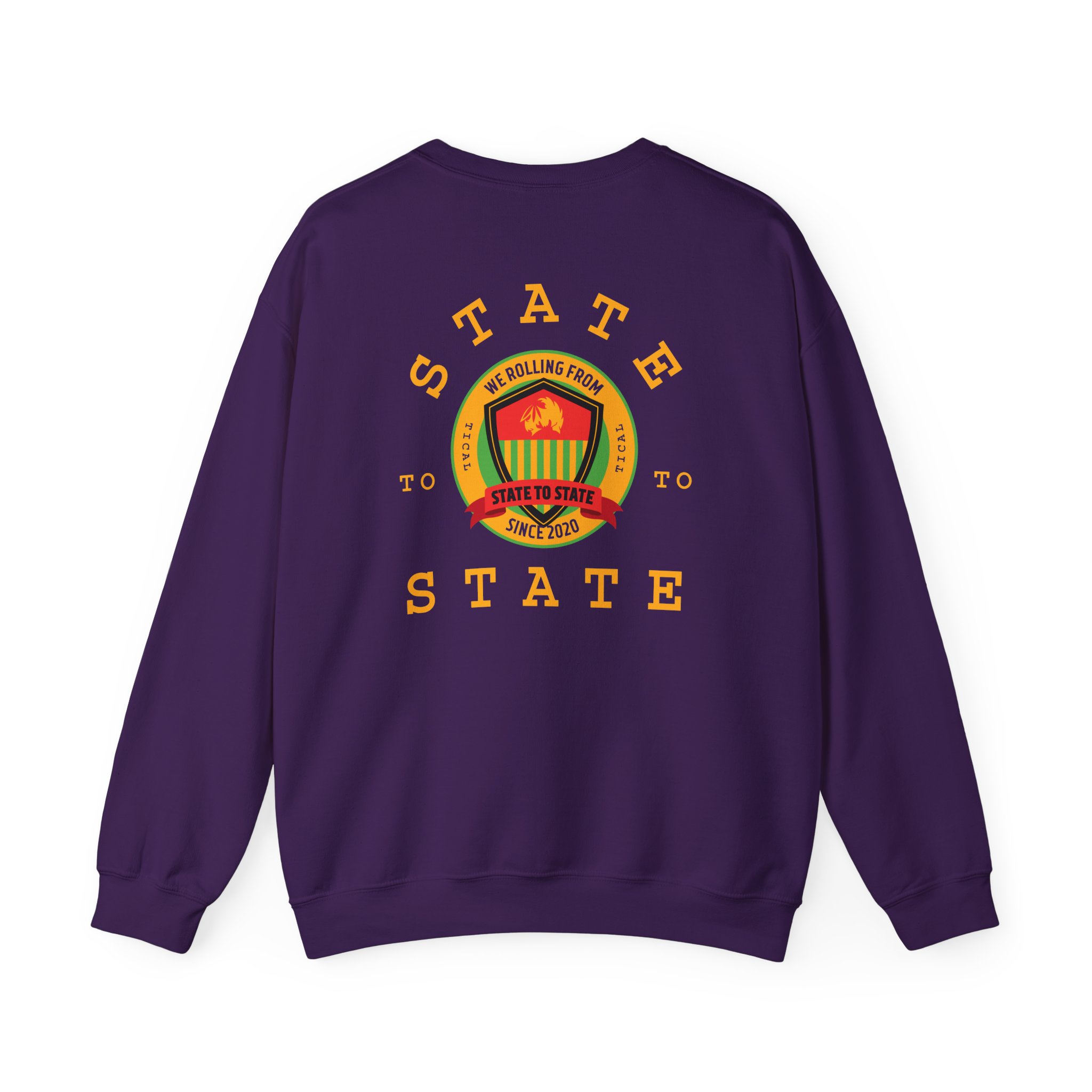 Method Man State to State Unisex Heavy Blendâ„¢ Crewneck Sweatshirt