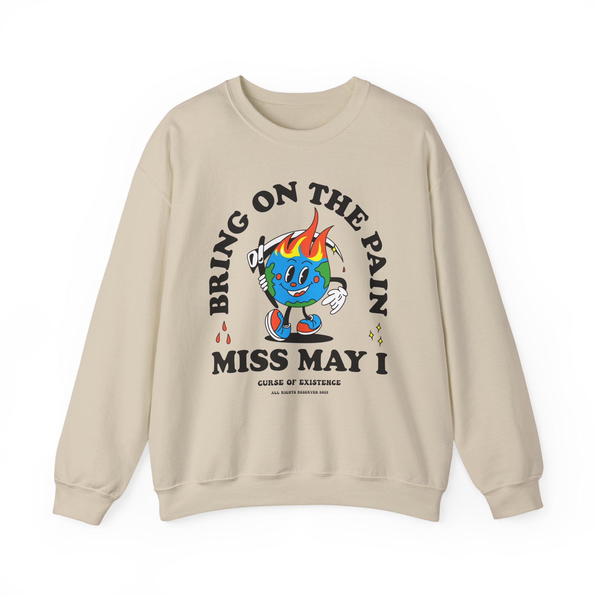 Miss May I Mr. Pain Toddler Unisex Heavy Blendâ„¢ Crewneck Sweatshirt