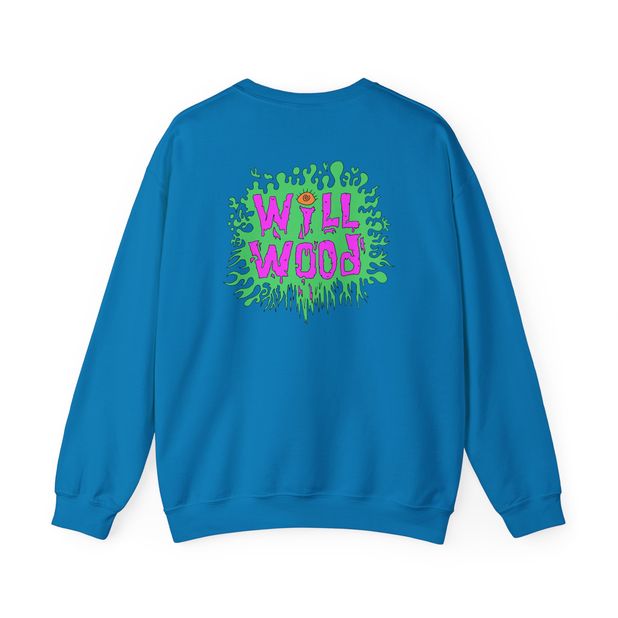 Will Wood Death of the Author Unisex Heavy Blendâ„¢ Crewneck Sweatshirt