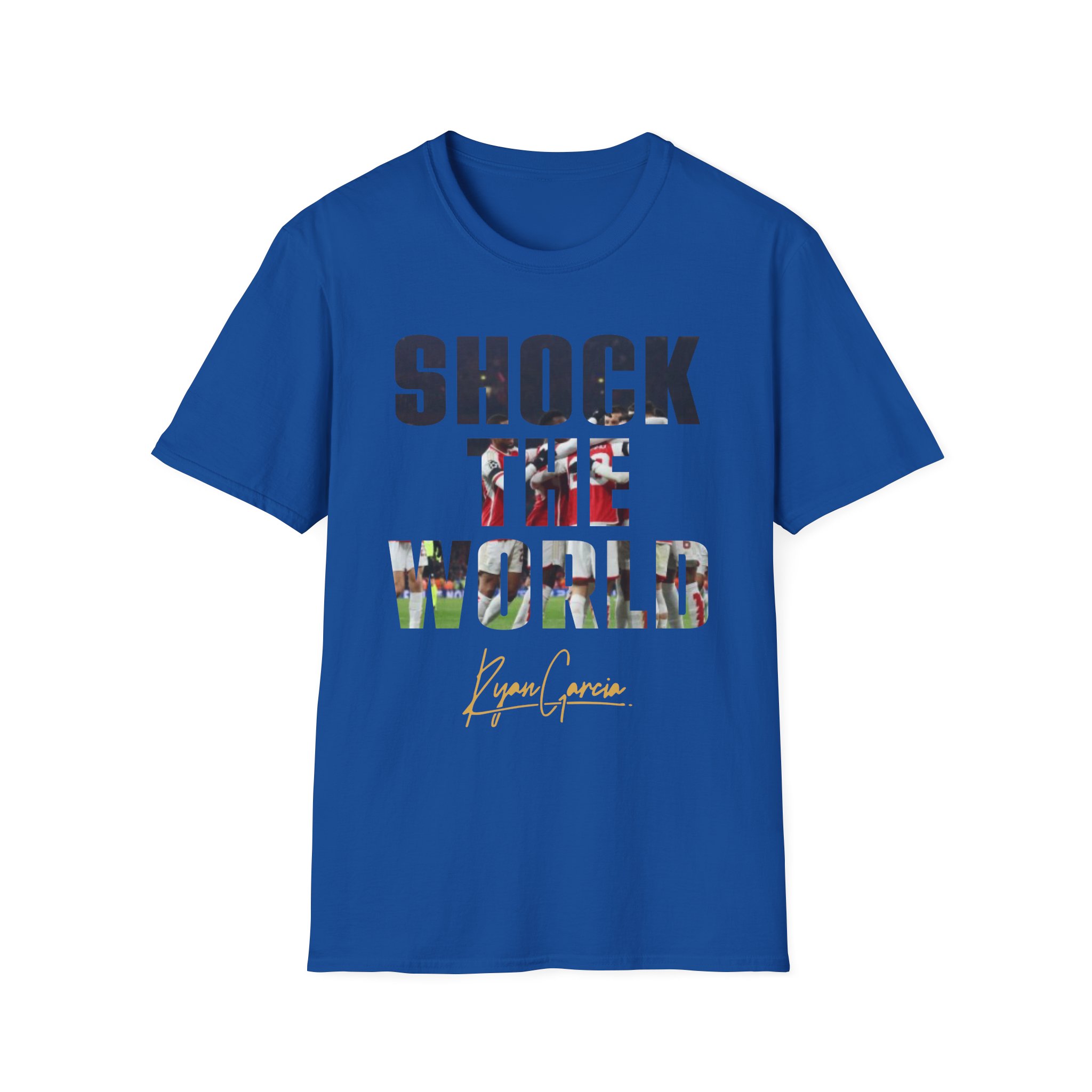 Ryan Garcia shock the world Unisex Softstyle T-Shirt