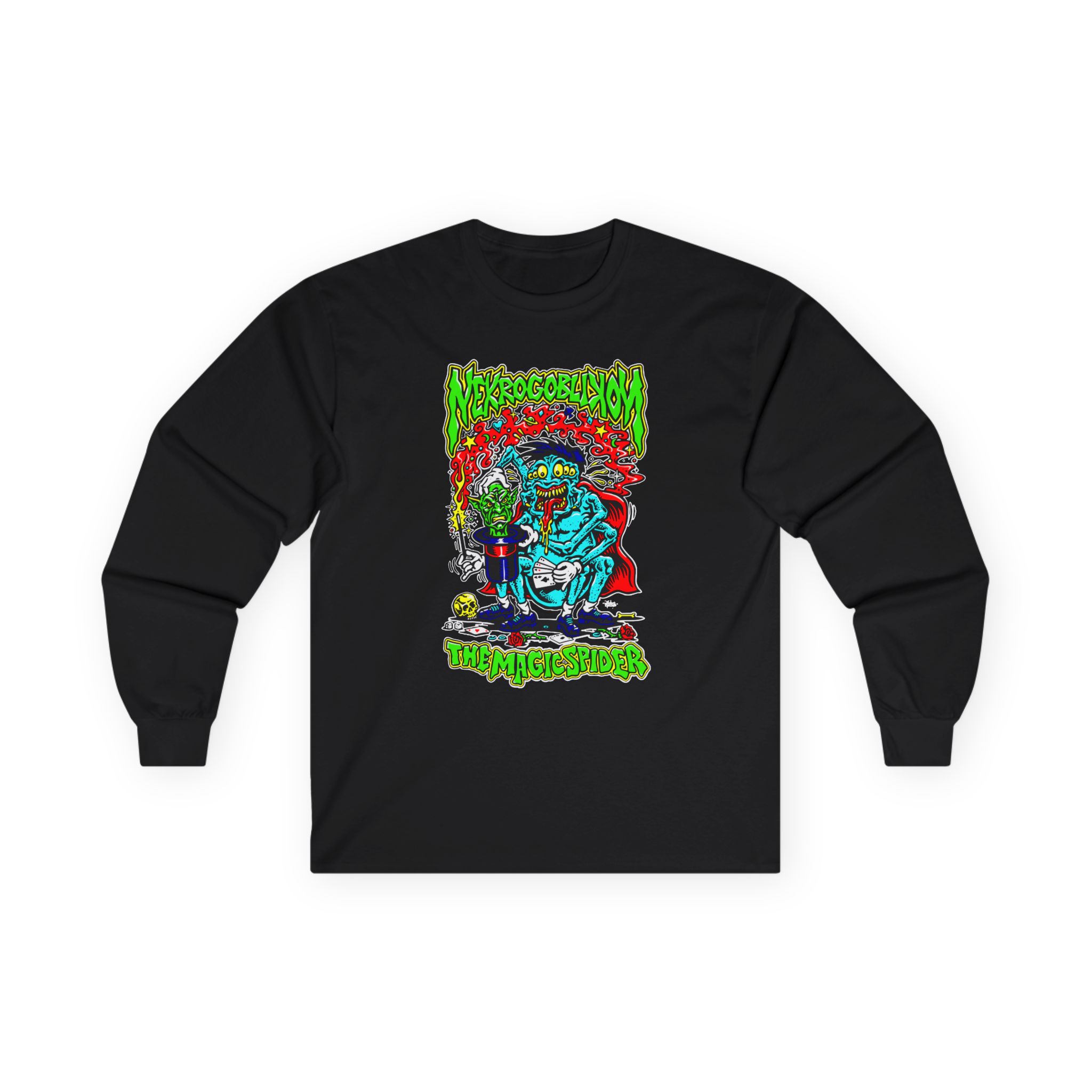 Nekrogoblikon the Magicspider Unisex Ultra Cotton Long Sleeve Tee