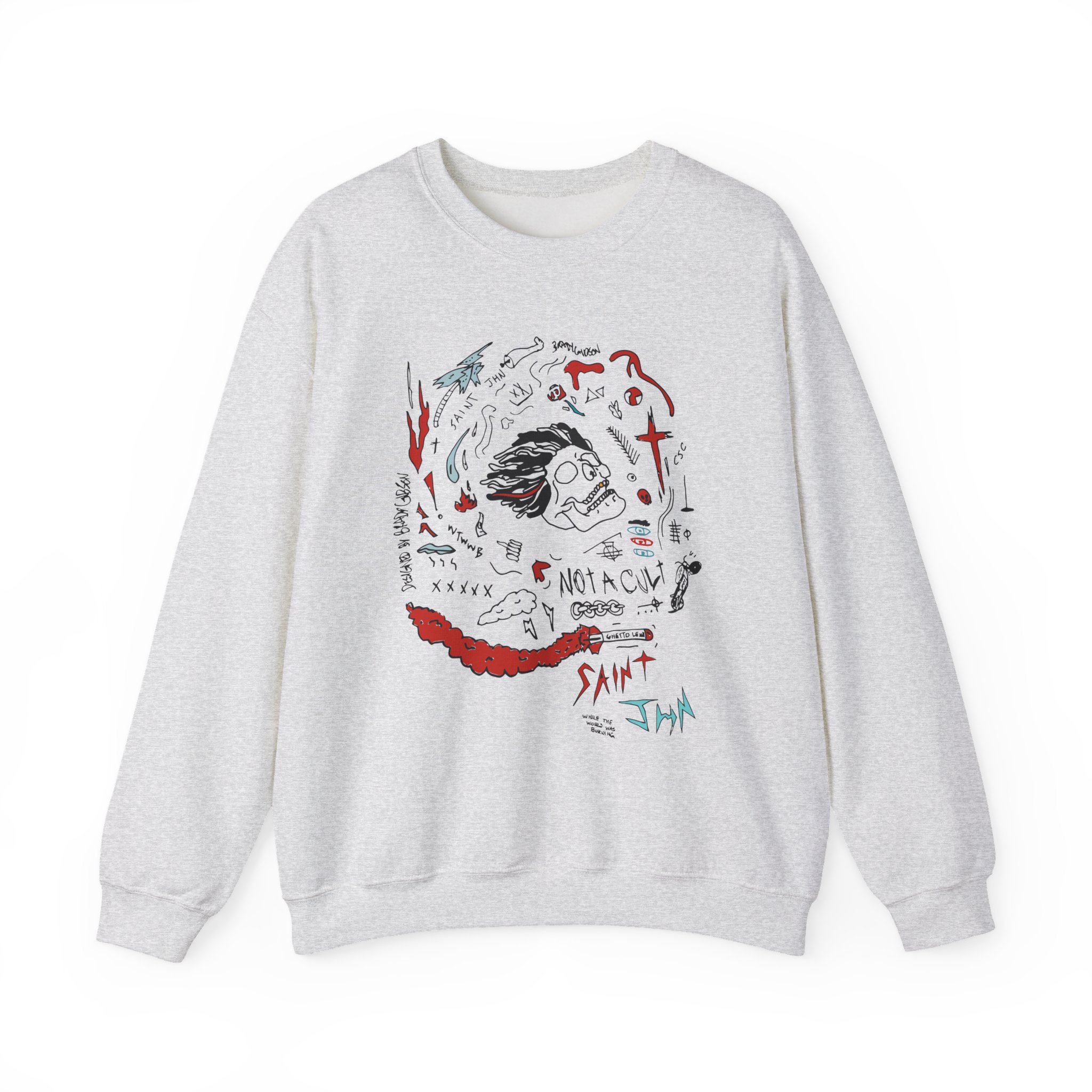 Saint Jhn Unisex Heavy Blendâ„¢ Crewneck Sweatshirt