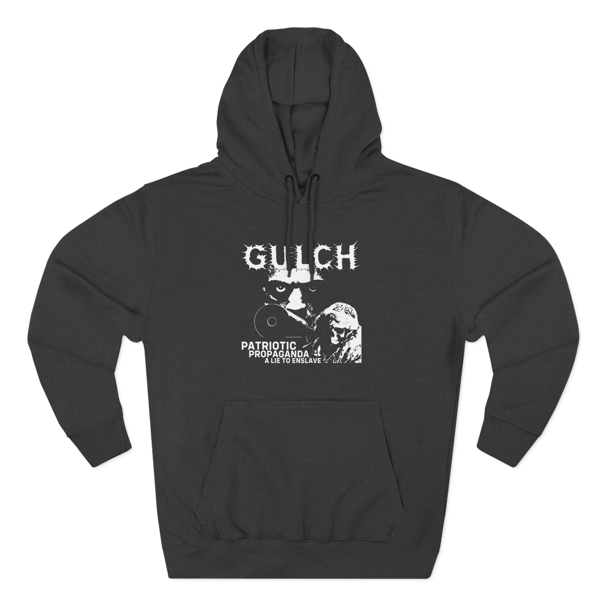 Gulch Patriotic Propaganda Three-Panel Fleece Hoodie