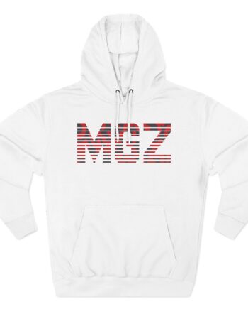 Morgz mgz Three-Panel Fleece Hoodie