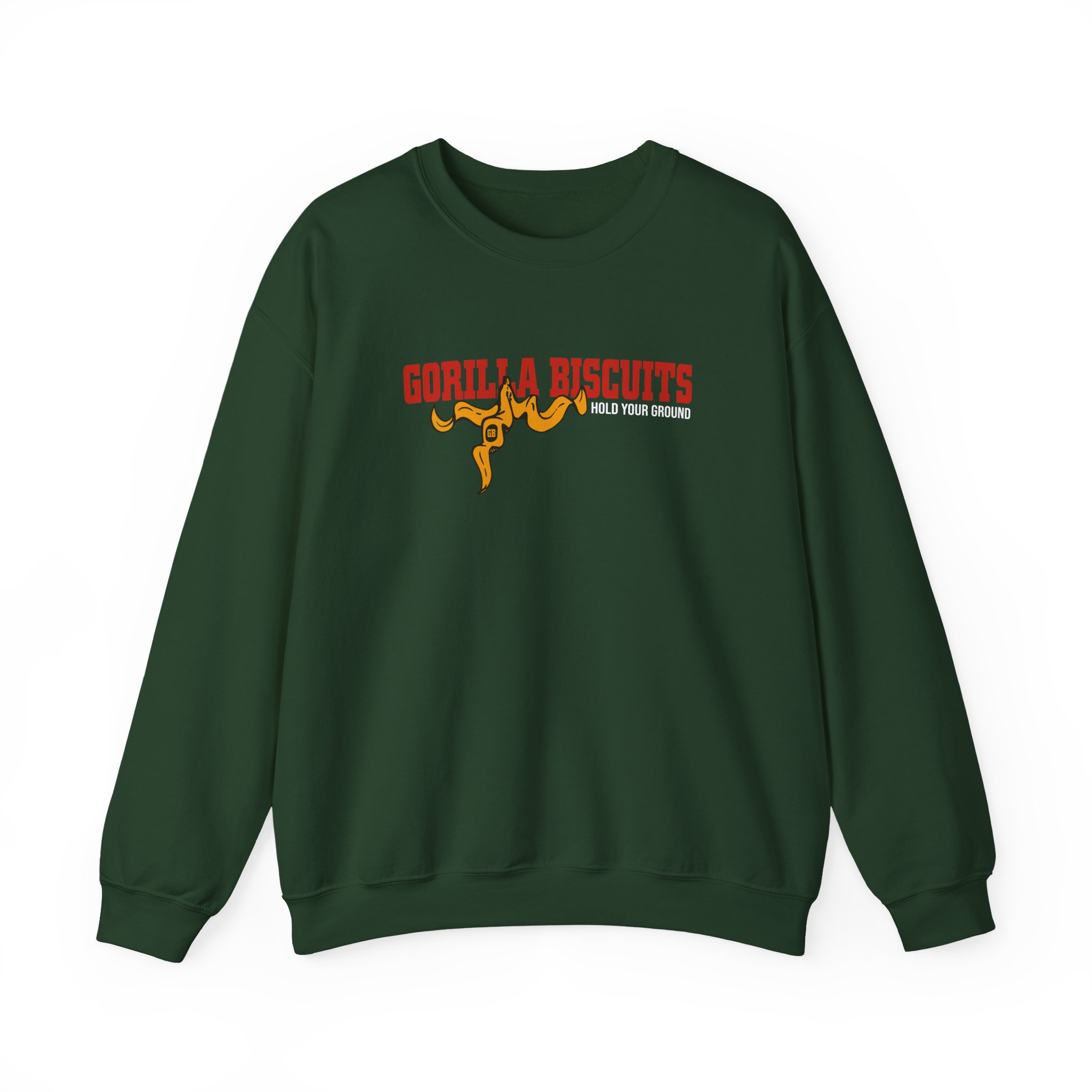 Gorilla Biscuits Hold Your Ground Unisex Heavy Blendâ„¢ Crewneck Sweatshirt