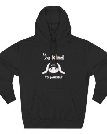 Mister Metokur Be Kind to Yourself Three-Panel Fleece Hoodie
