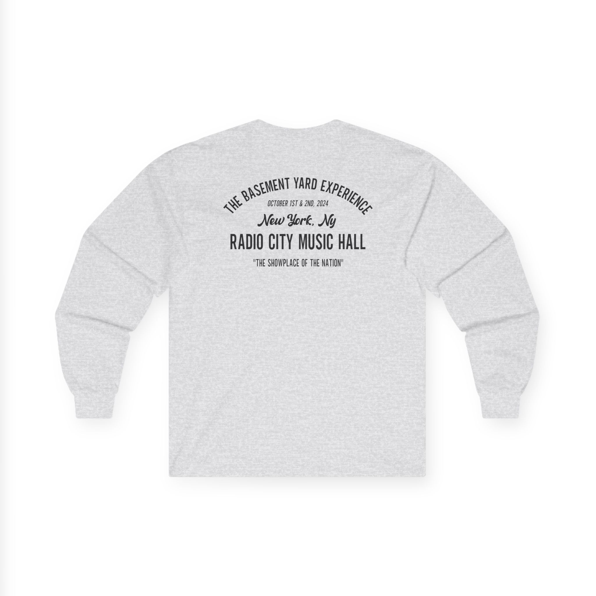 Basement Yard Tby Radio City Ivory Unisex Ultra Cotton Long Sleeve Tee