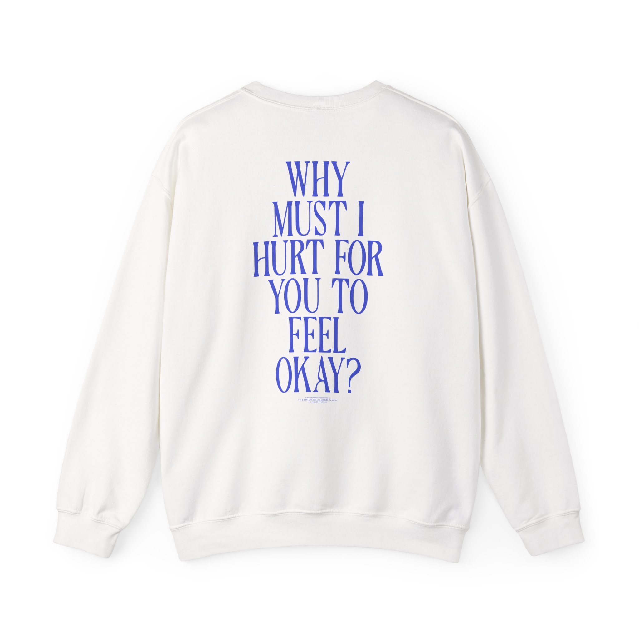 Joshua Bassett Why Must I Hurt Unisex Heavy Blendâ„¢ Crewneck Sweatshirt