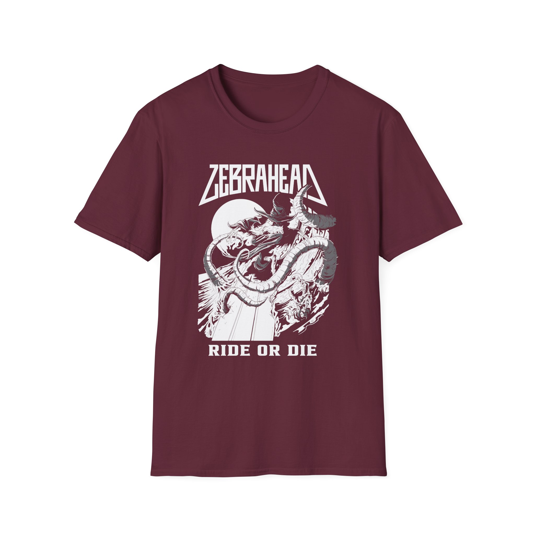 Zebrahead Ride or Die Unisex Softstyle T-Shirt