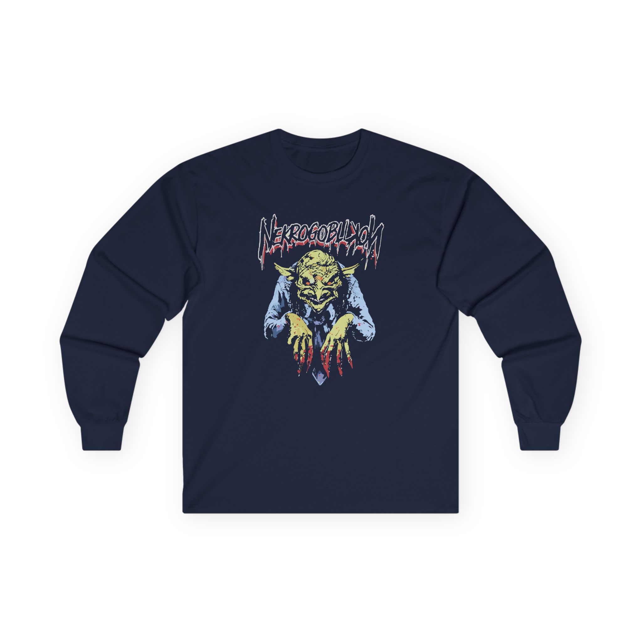 Nekrogoblikon Bloody Fingers Unisex Ultra Cotton Long Sleeve Tee