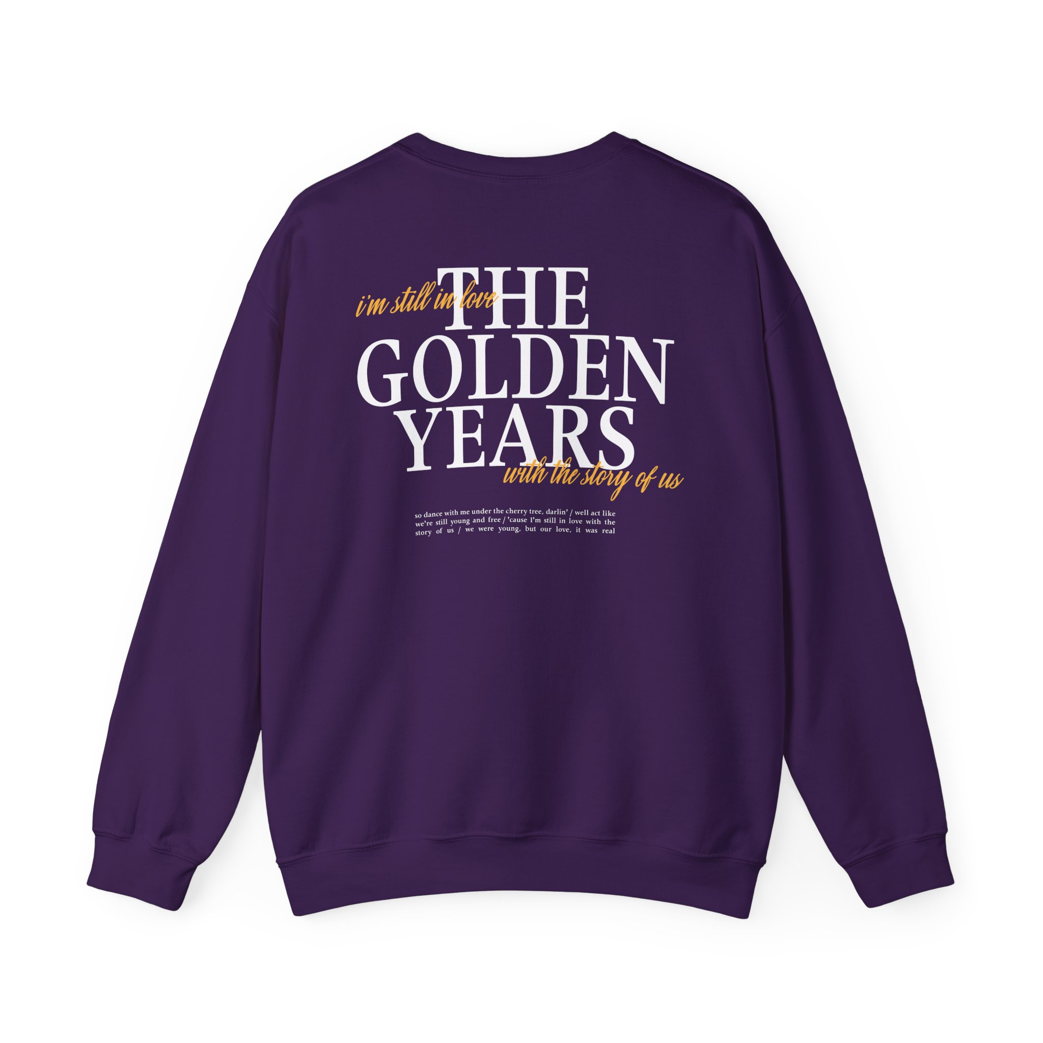 Joshua Bassett Lyric Unisex Heavy Blendâ„¢ Crewneck Sweatshirt