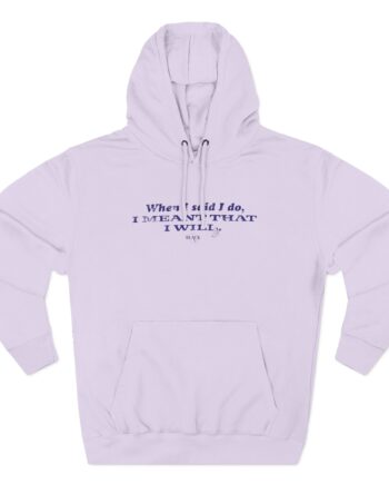 Clint Black When I Said I Do Three-Panel Fleece Hoodie