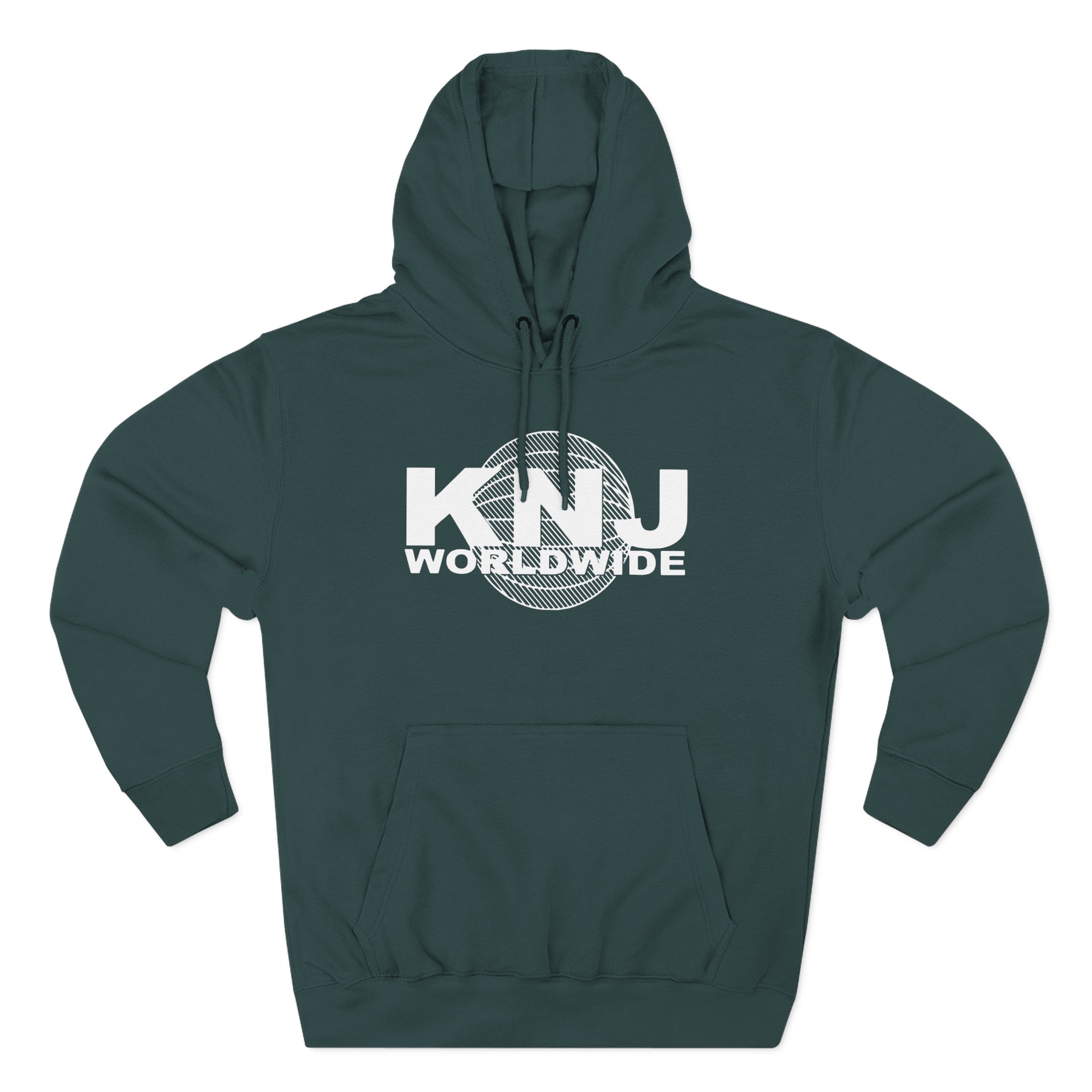 KNJ Three-Panel Fleece Hoodie
