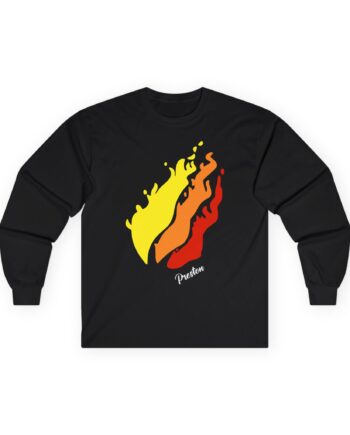 Preston Flame Unisex Ultra Cotton Long Sleeve Tee