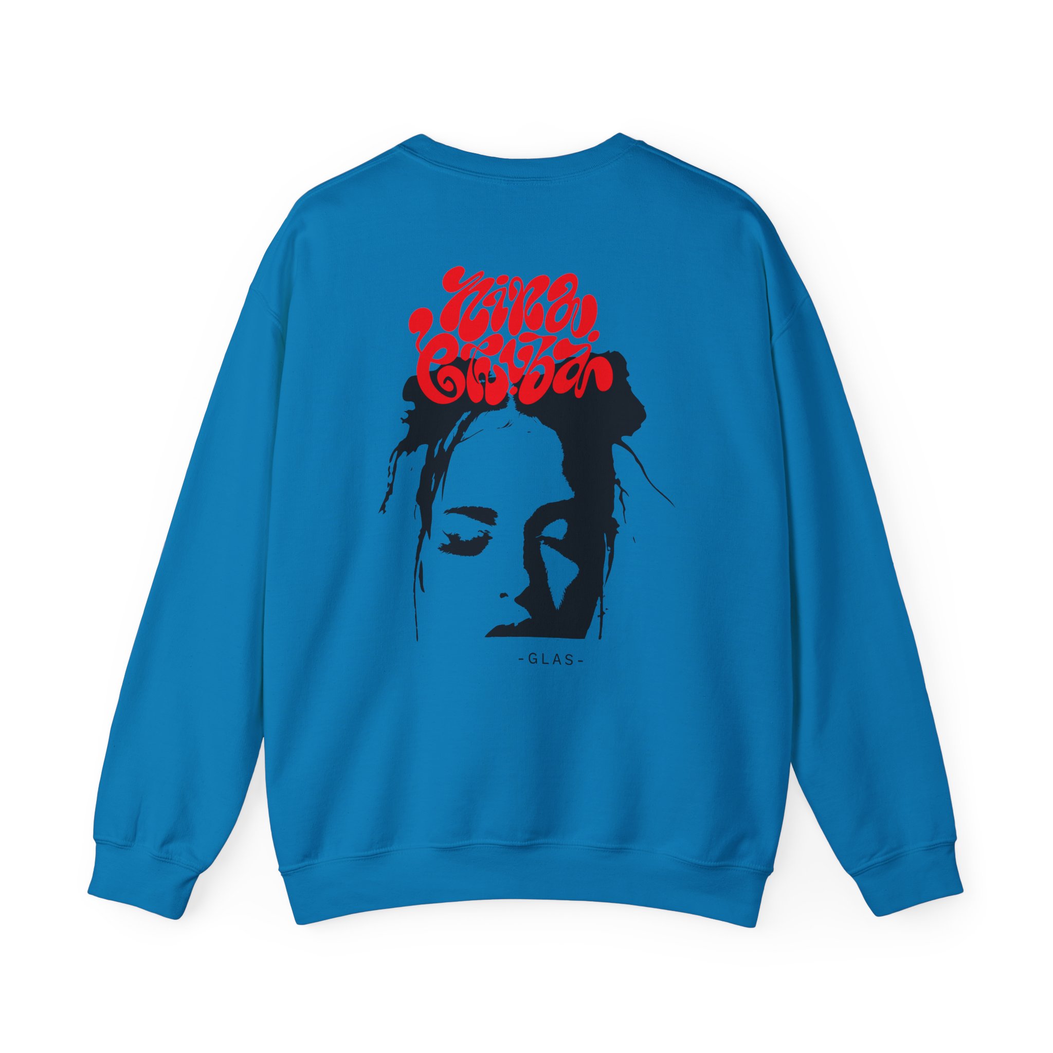 Nina Chuba Vinyl Unisex Heavy Blendâ„¢ Crewneck Sweatshirt