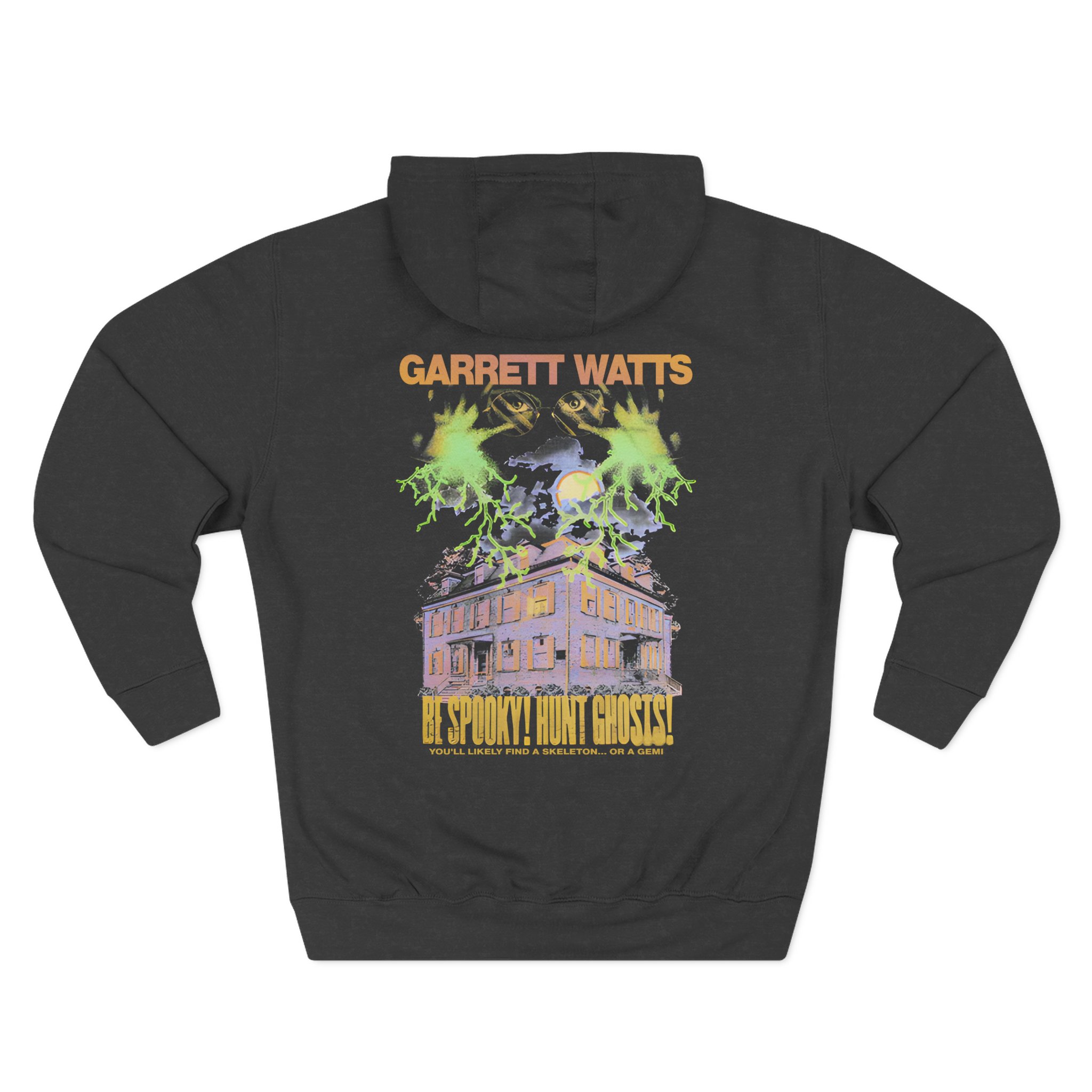 Garrett Watts Haunted Powers Three-Panel Fleece Hoodie