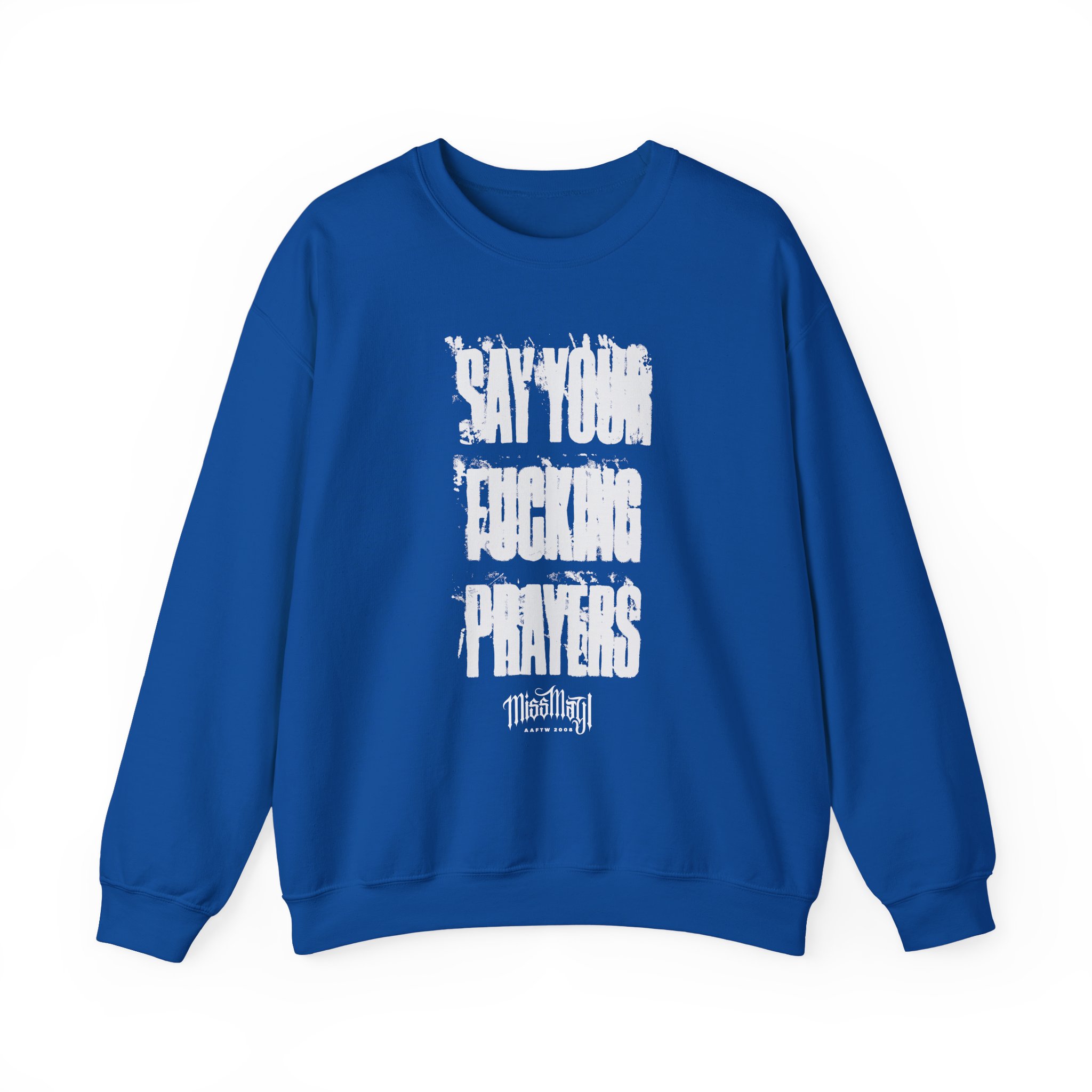 Miss May I Glow in the Dark Prayers Unisex Heavy Blendâ„¢ Crewneck Sweatshirt