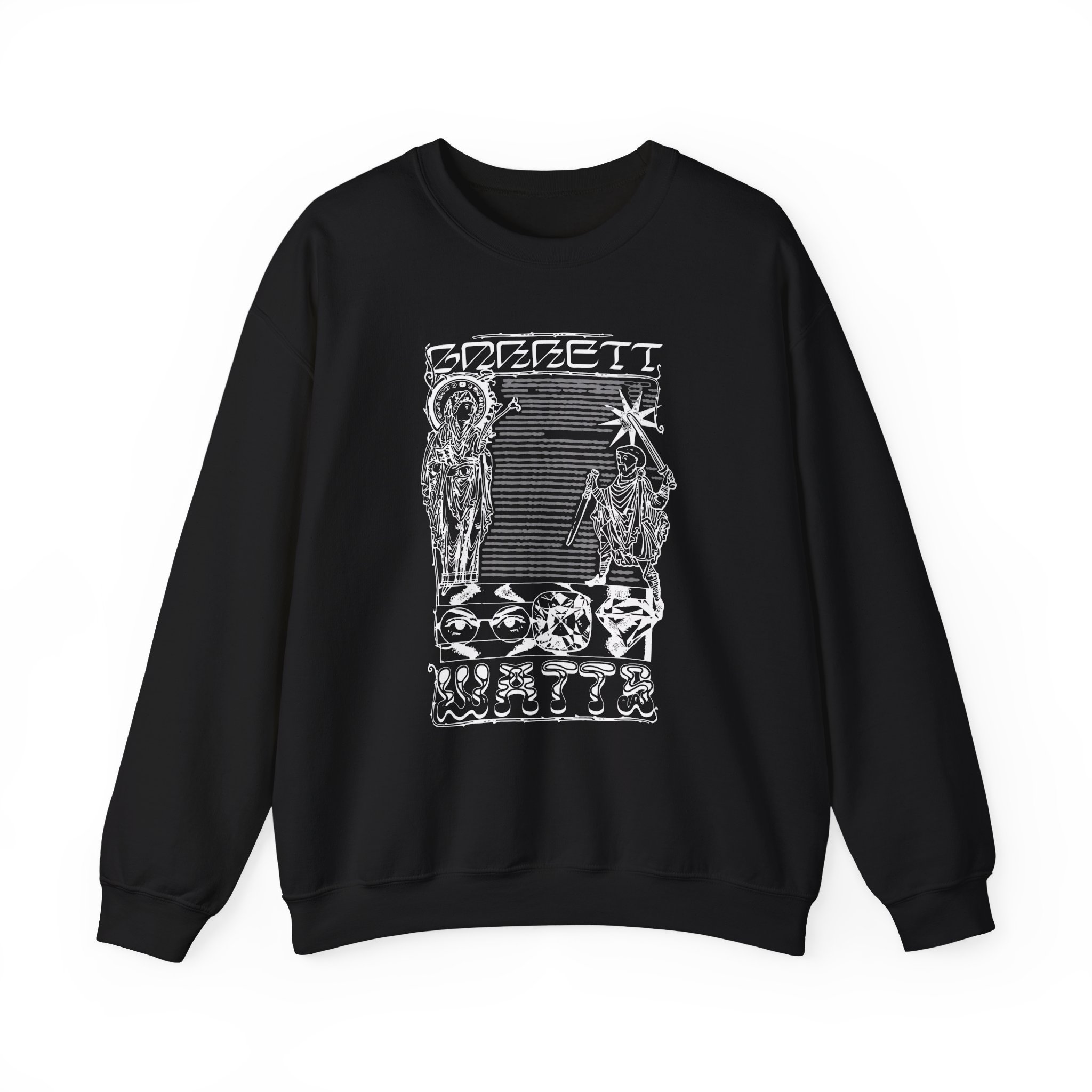 Garrett Watts Haunted Powers Unisex Heavy Blendâ„¢ Crewneck Sweatshirt