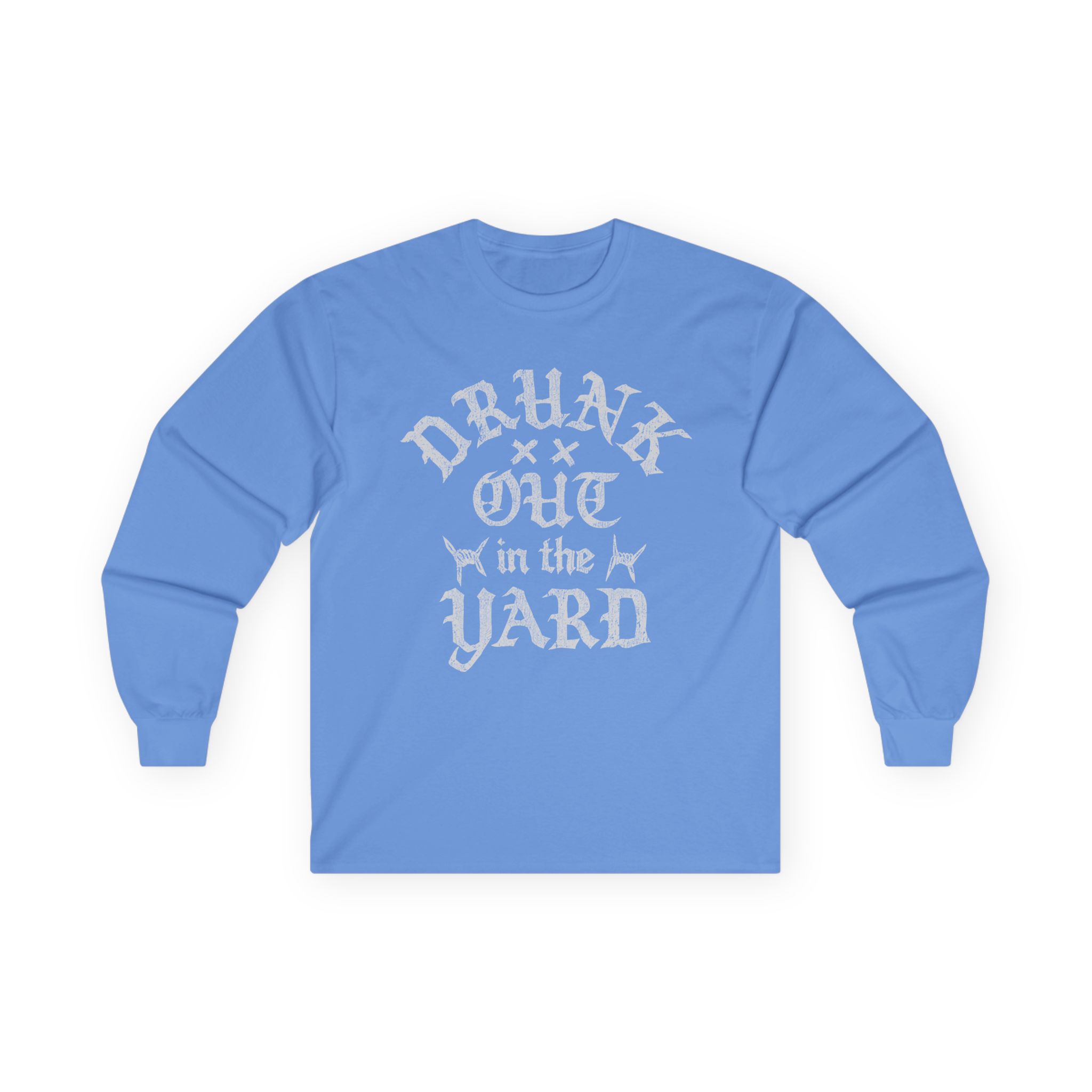Hardy Drunk Out in the Yard Unisex Ultra Cotton Long Sleeve Tee