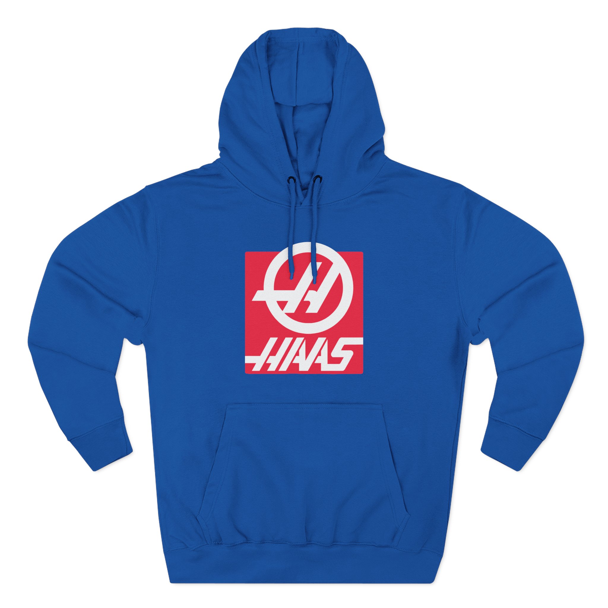 Haas F1 Three-Panel Fleece Hoodie