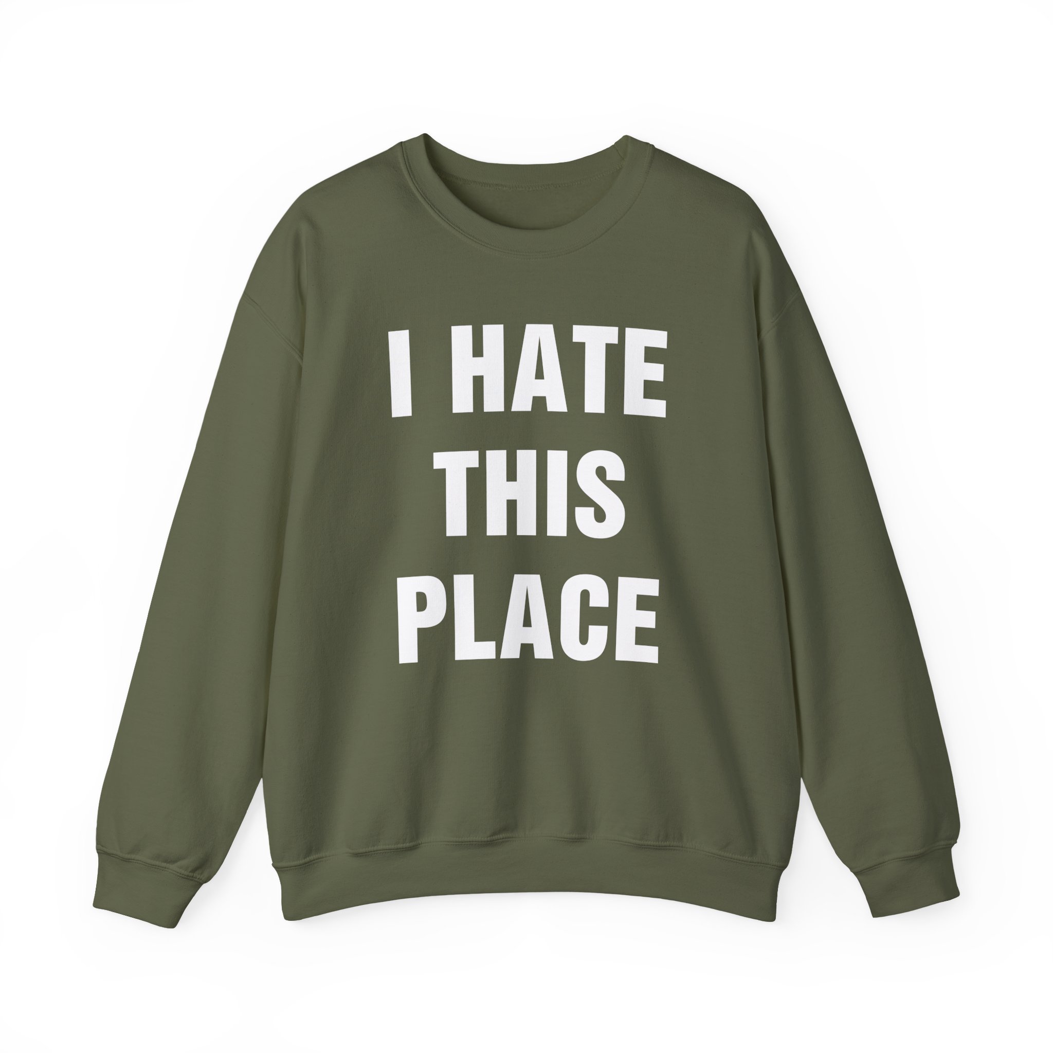 Hot Water Music I Hate This Place Unisex Heavy Blendâ„¢ Crewneck Sweatshirt