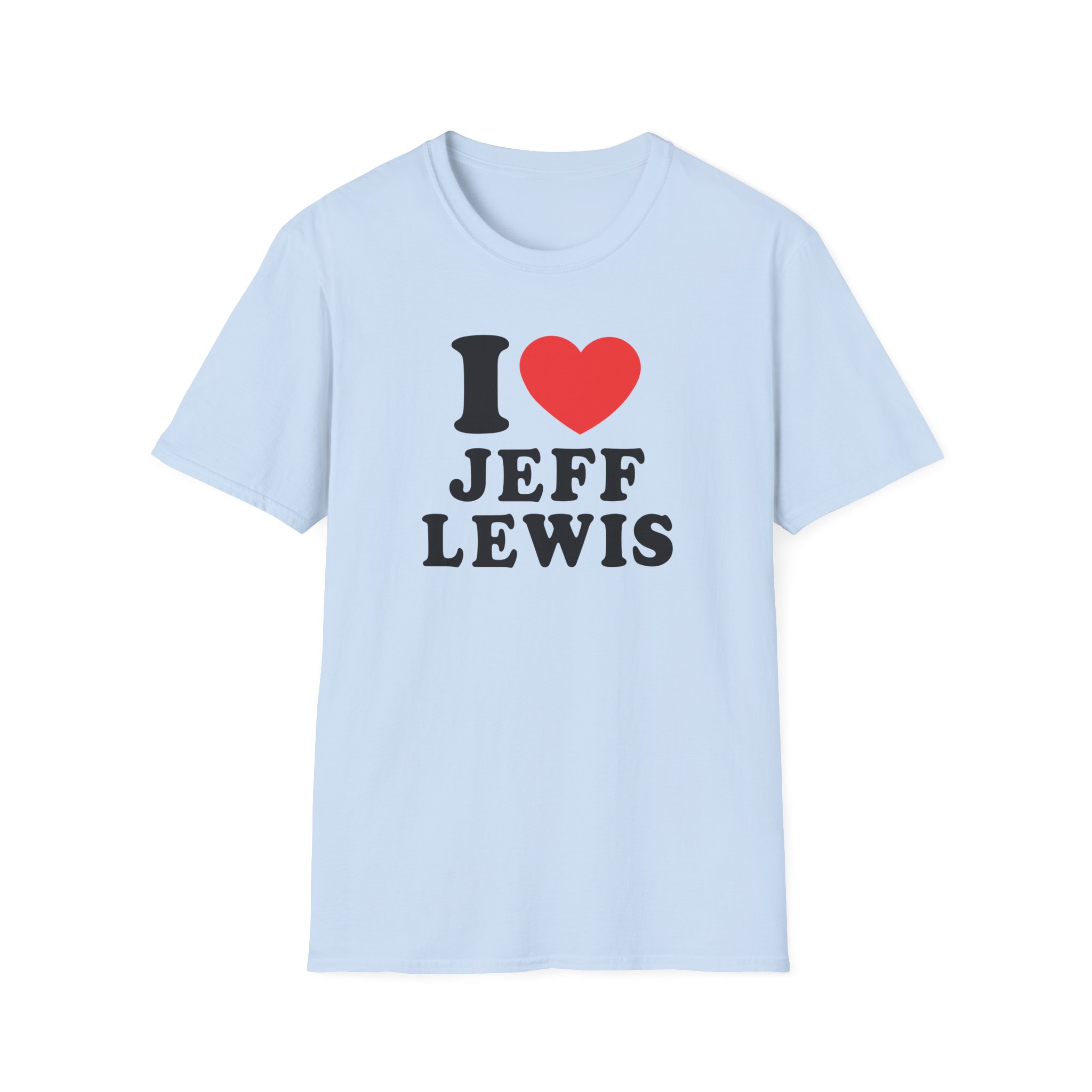 I Love Jeff Lewis Unisex Softstyle T-Shirt