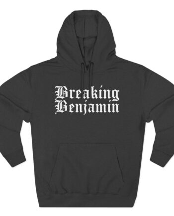 Breaking Benjamin Three-Panel Fleece Hoodie
