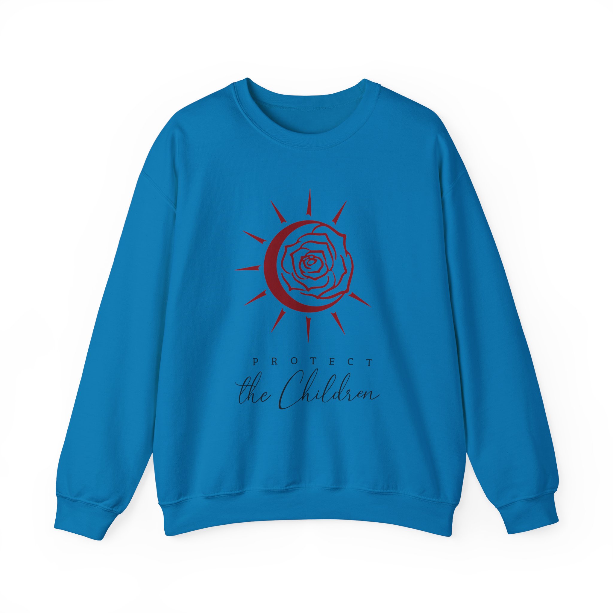 Kendall Rae Protect the Children Unisex Heavy Blendâ„¢ Crewneck Sweatshirt