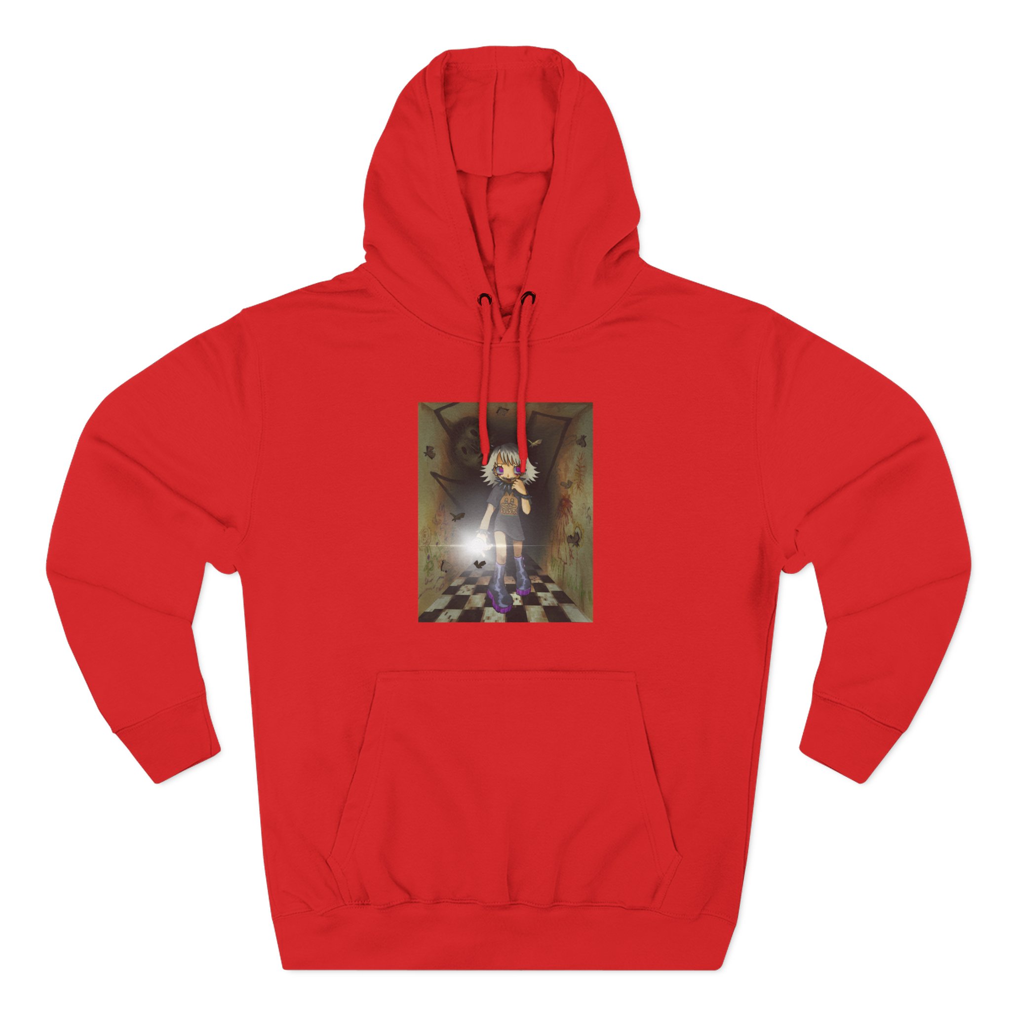 Izzzyzzz Three-Panel Fleece Hoodie