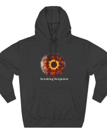 Breaking Benjamin Ember Eye Three-Panel Fleece Hoodie