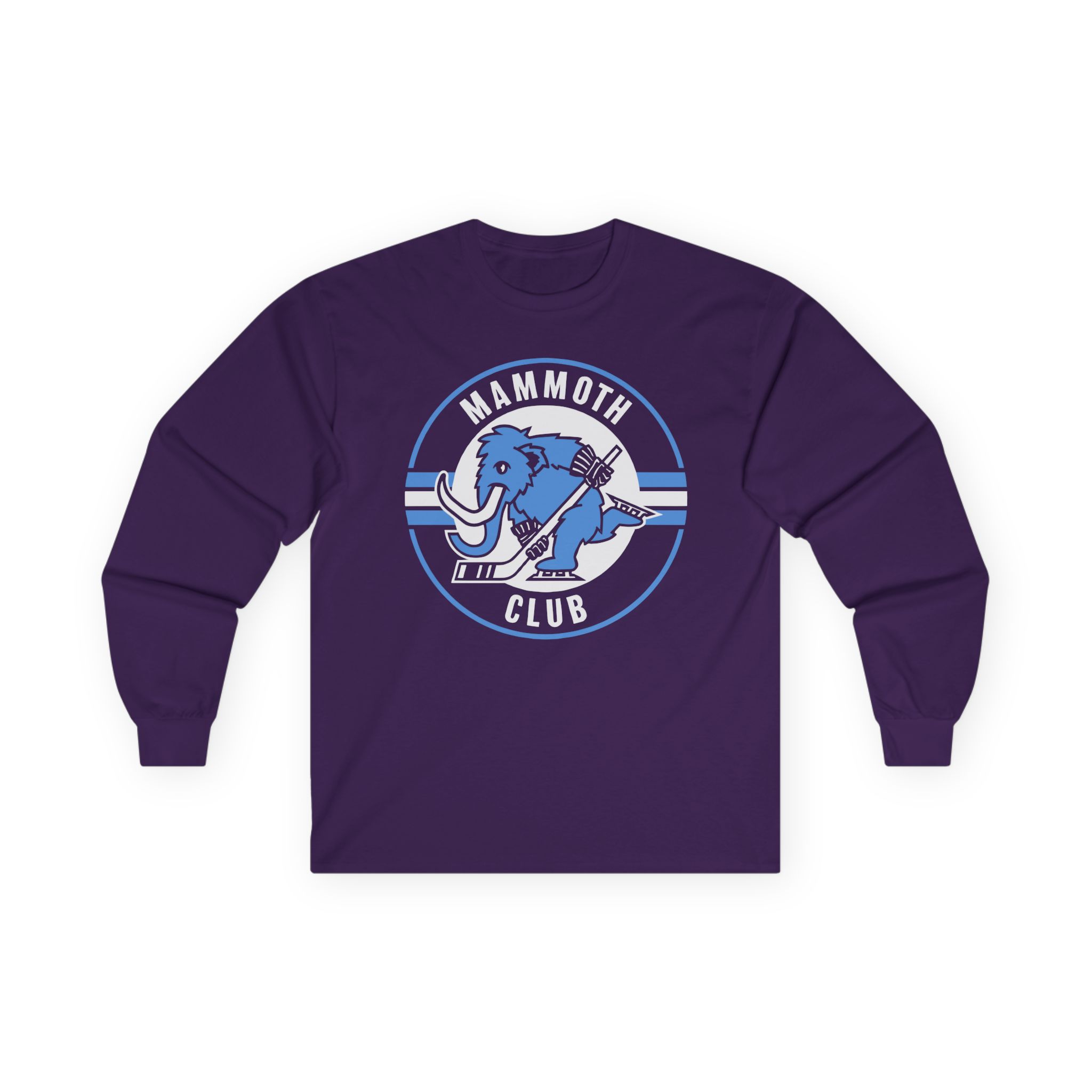 Mammoth Club Hockey Logo Unisex Ultra Cotton Long Sleeve Tee