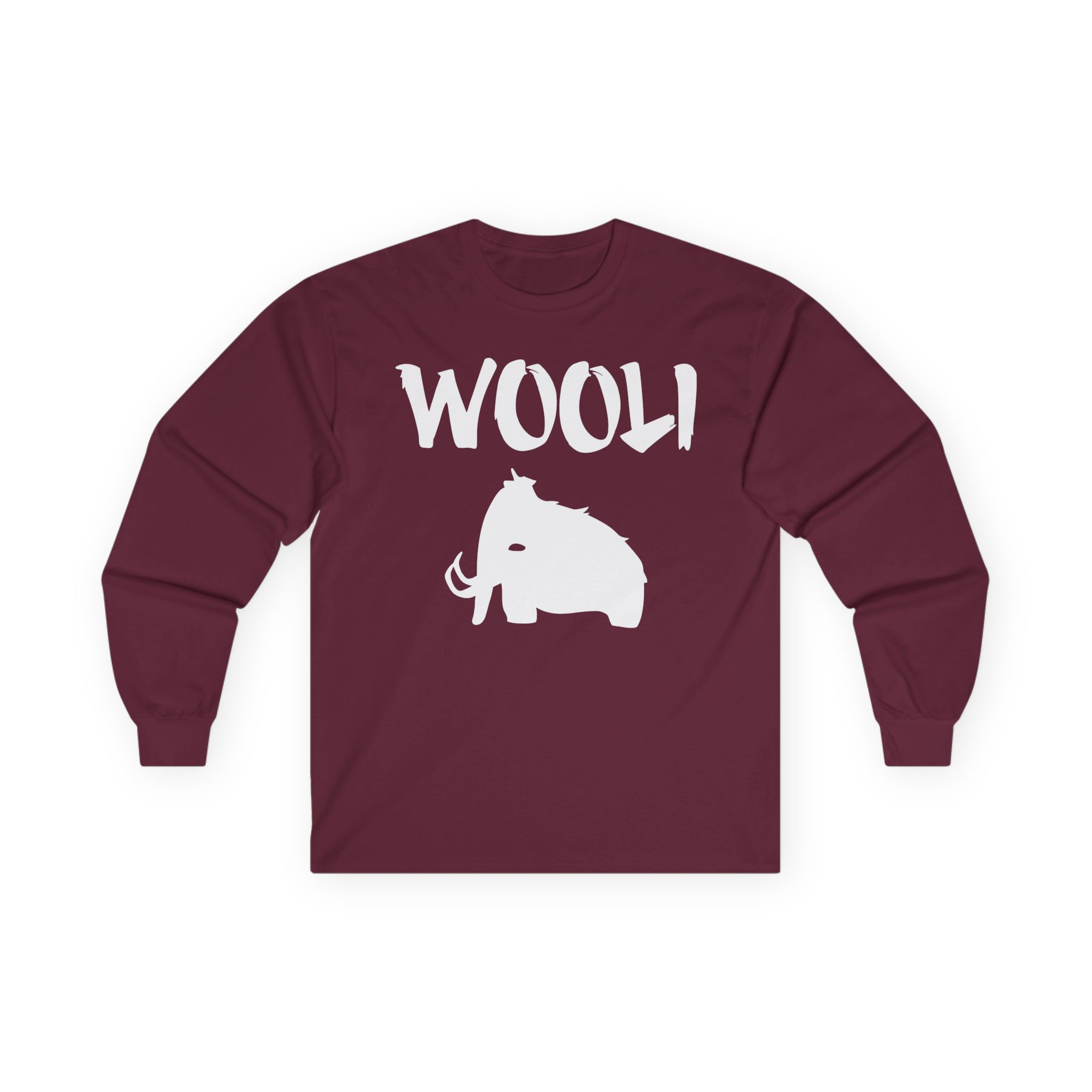 Wooli Logo Unisex Ultra Cotton Long Sleeve Tee