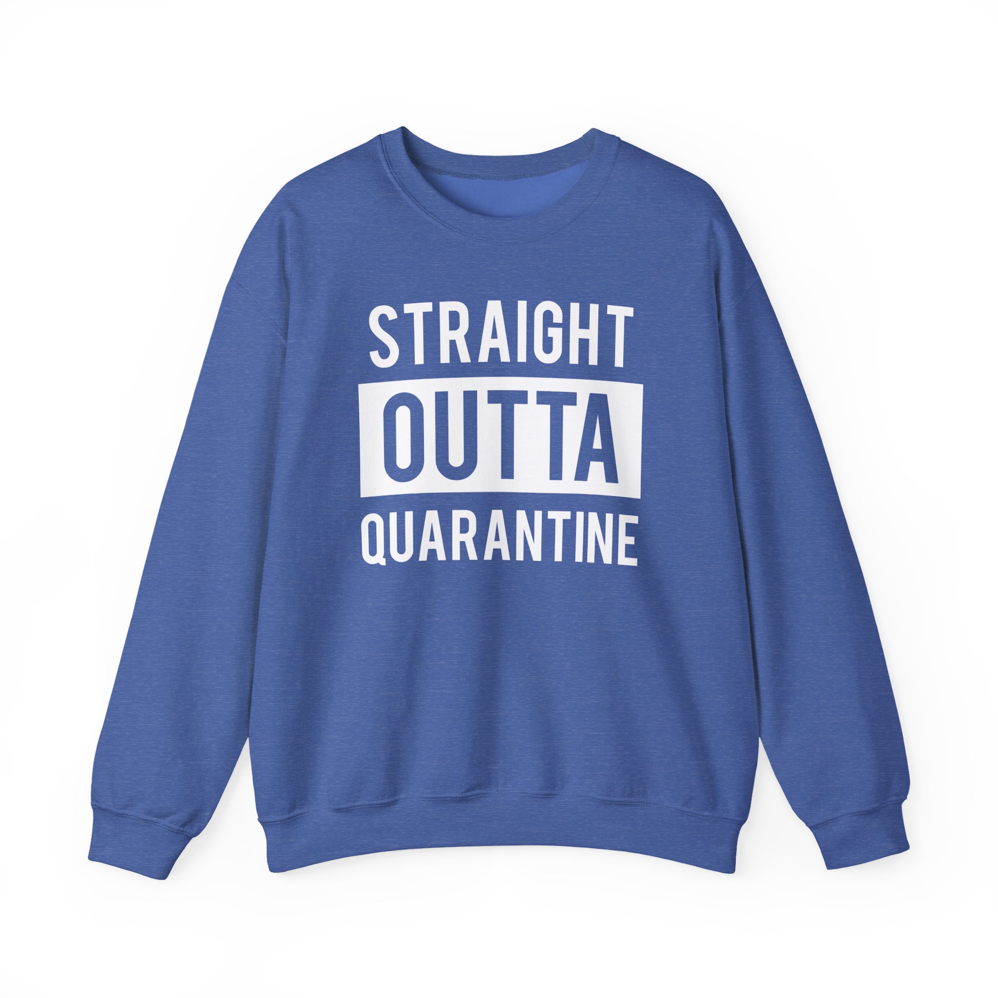 NWA Straight Outta Quarantine Unisex Heavy Blendâ„¢ Crewneck Sweatshirt